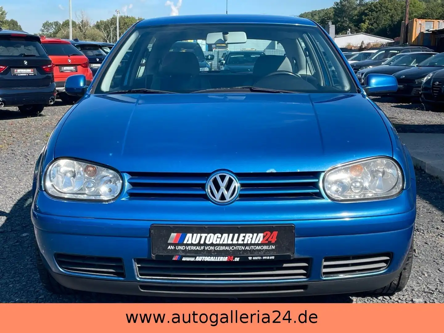 Volkswagen Golf 1.4 Comfort Klima 2.HAND SCHECKHEFT UNFALLFREI Albastru - 2