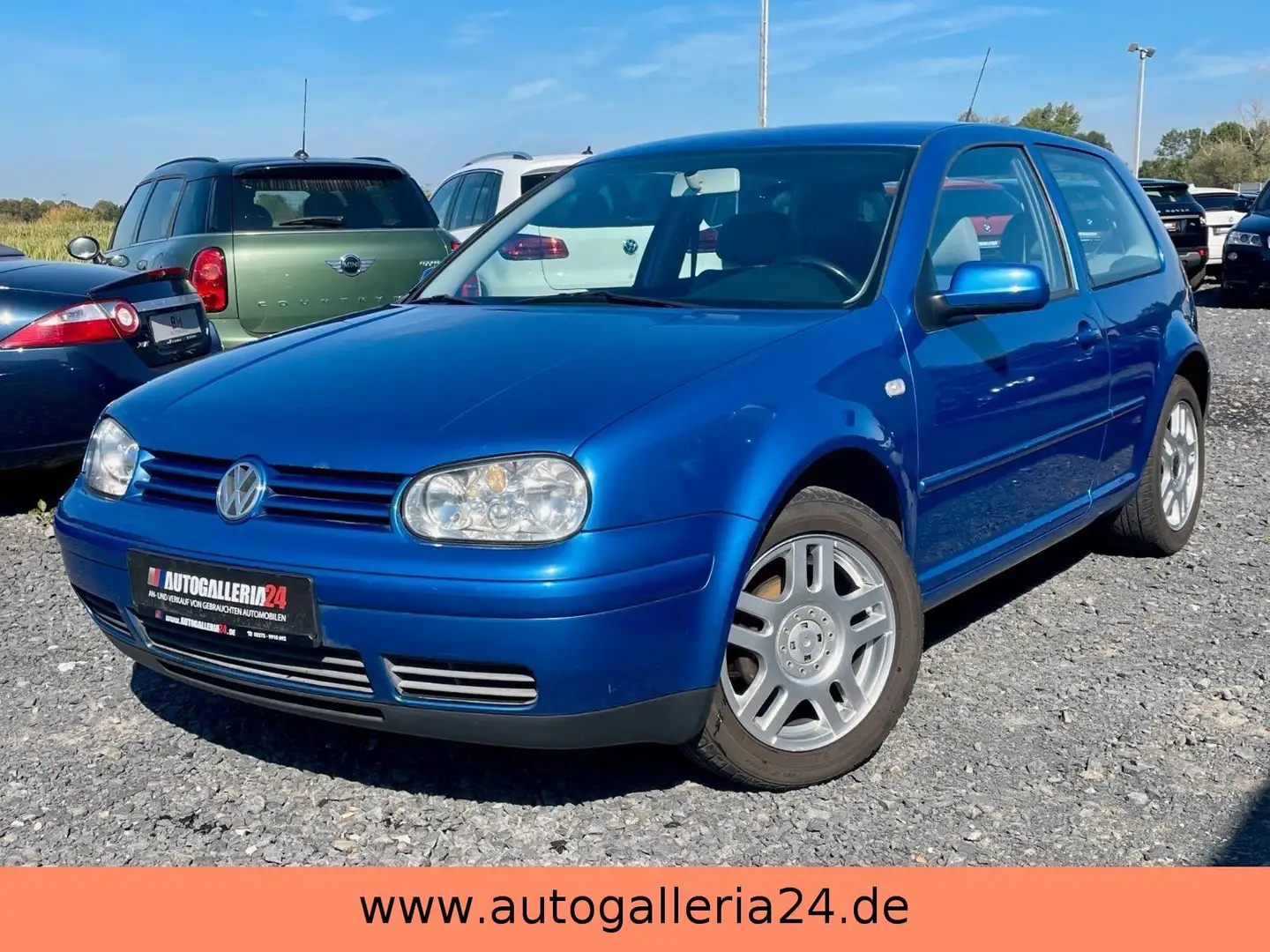 Volkswagen Golf 1.4 Comfort Klima 2.HAND SCHECKHEFT UNFALLFREI Albastru - 1