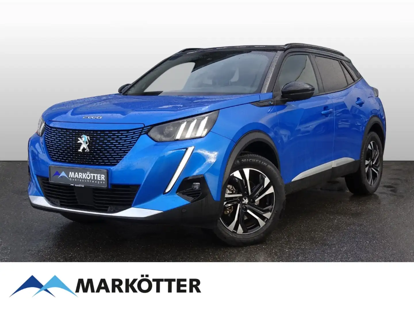 Peugeot 2008 GT 136 Cam/LED/SHZ/PDC/GT-Paket Bleu - 1