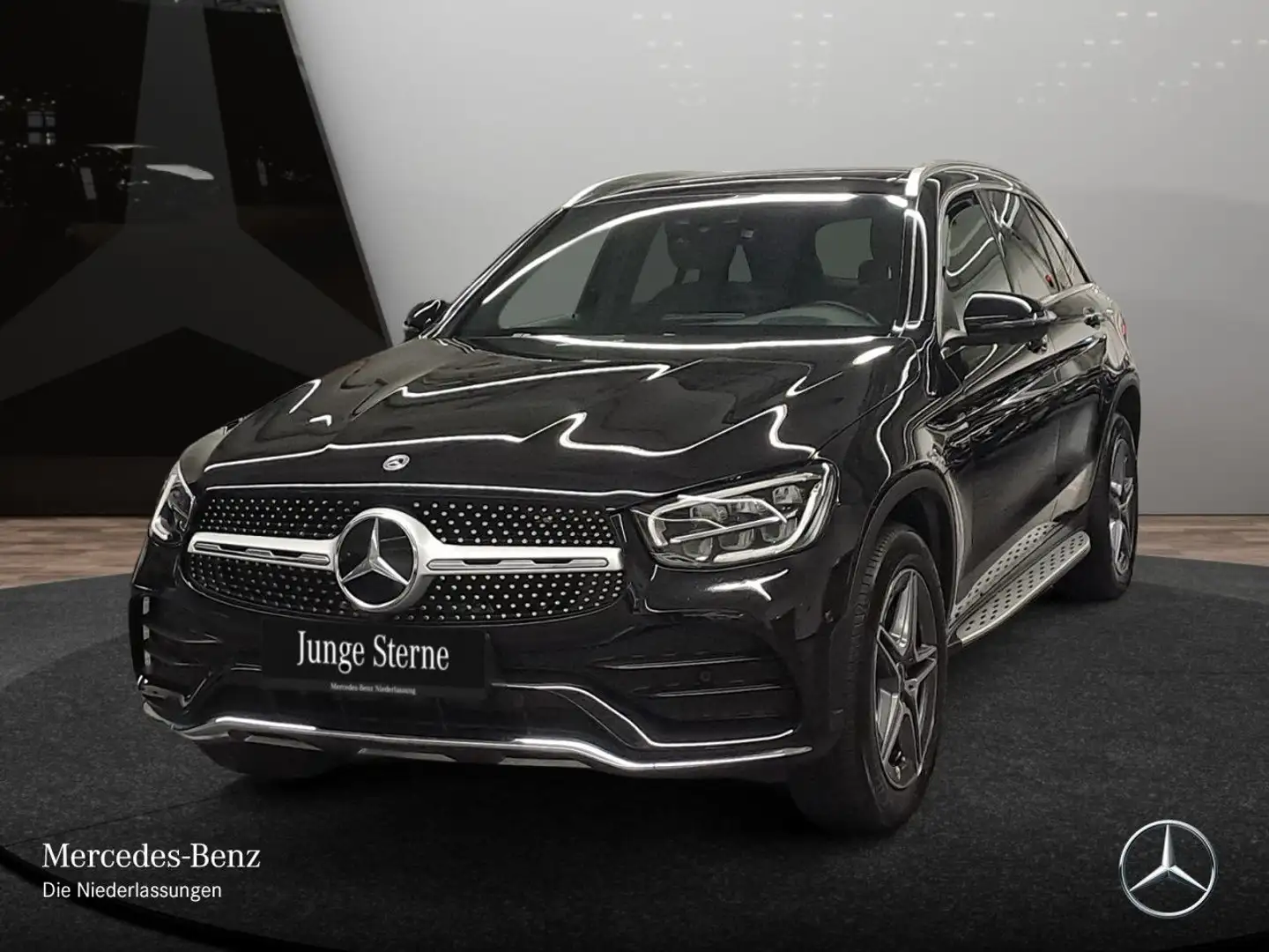 Mercedes-Benz GLC 300 de 4M AMG+PANO+360+AHK+LED+HUD+SITZKLIMA Schwarz - 2