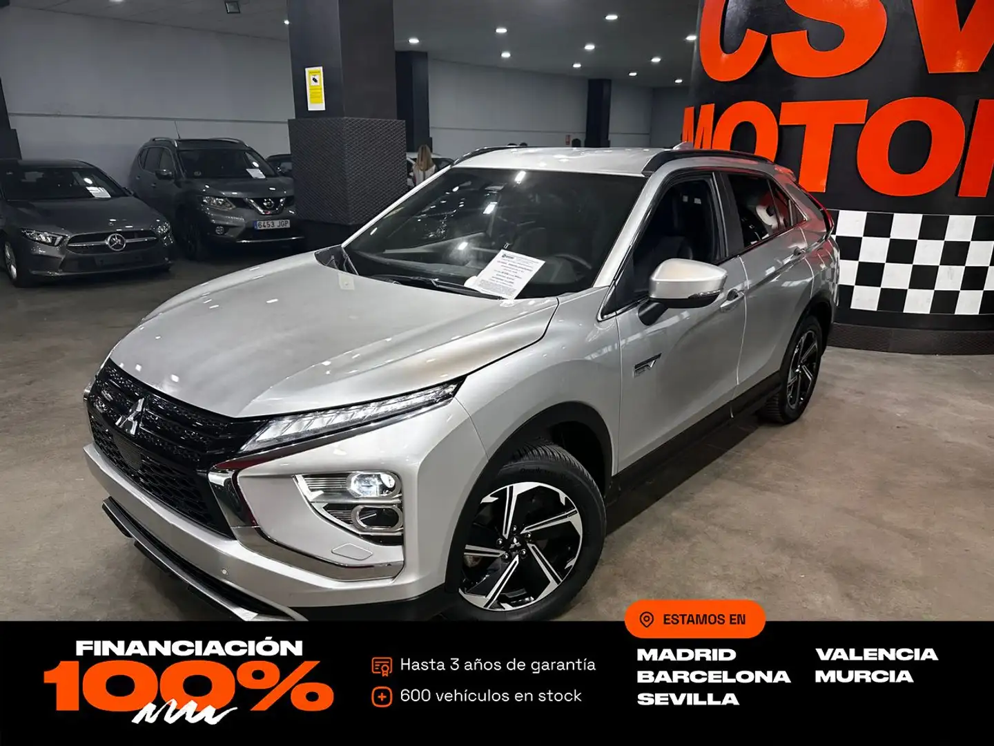 Mitsubishi Eclipse Cross 2.4 PHEV Kaiteki Auto 4WD Plateado - 1
