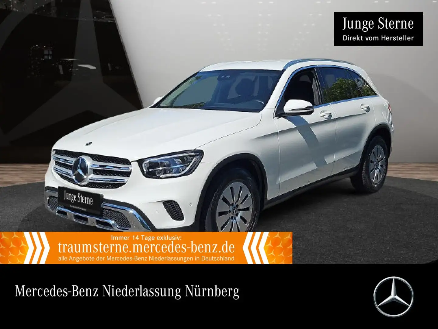 Mercedes-Benz GLC 200 d 4M LED+KAMERA+KEYLESS+9G Blanc - 1