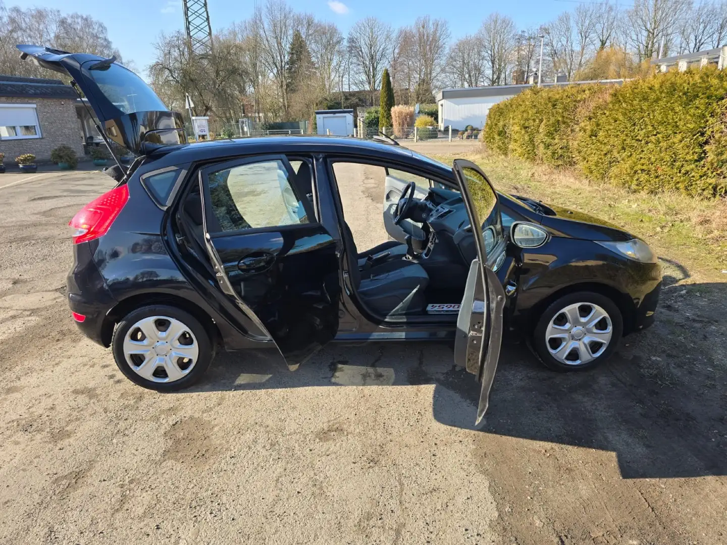 Ford Fiesta HU/AU 07.2027, Inkl 12 Monate Garantie, Klima Negro - 1