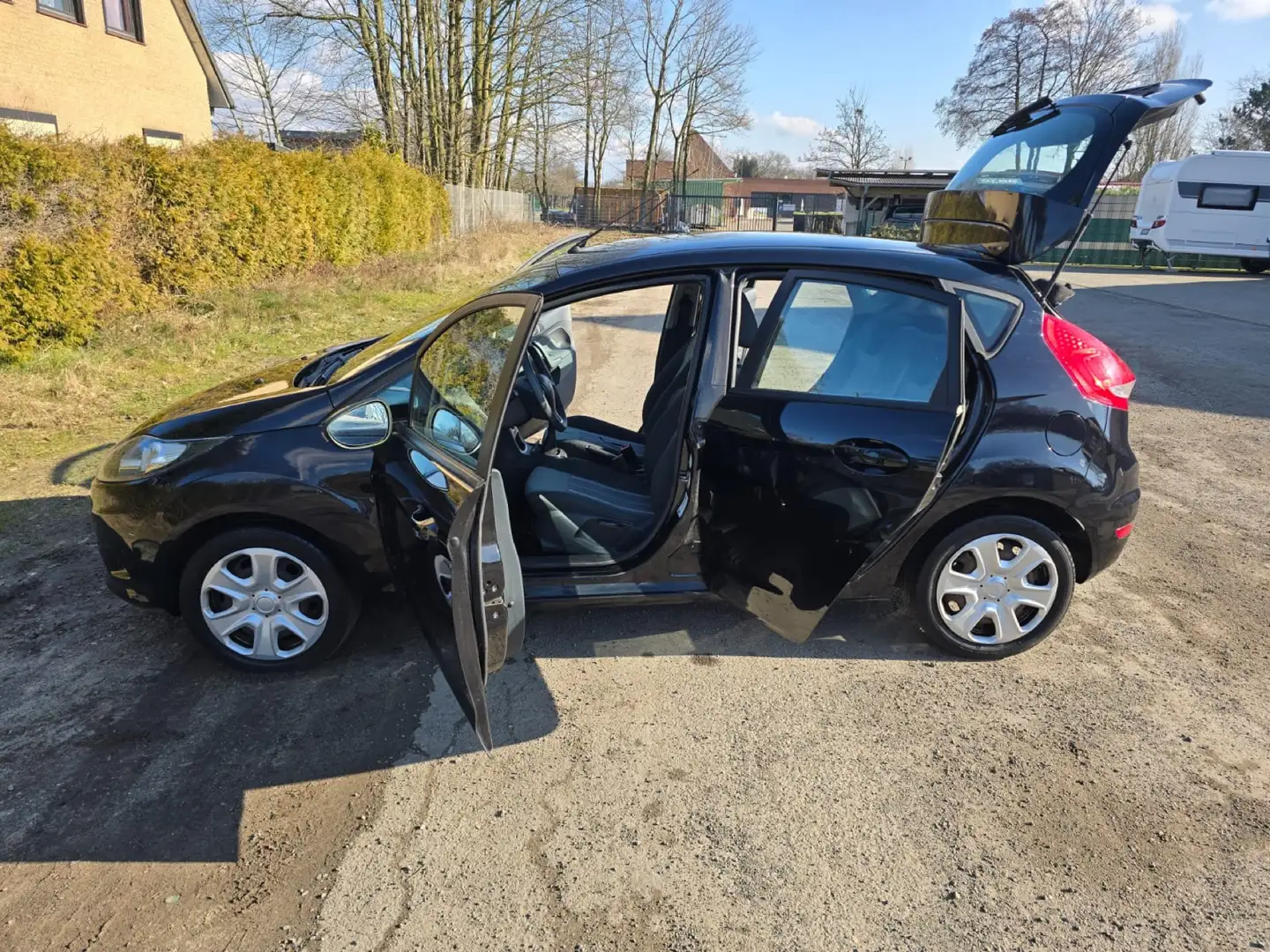 Ford Fiesta HU/AU 07.2027, Inkl 12 Monate Garantie, Klima Negro - 2