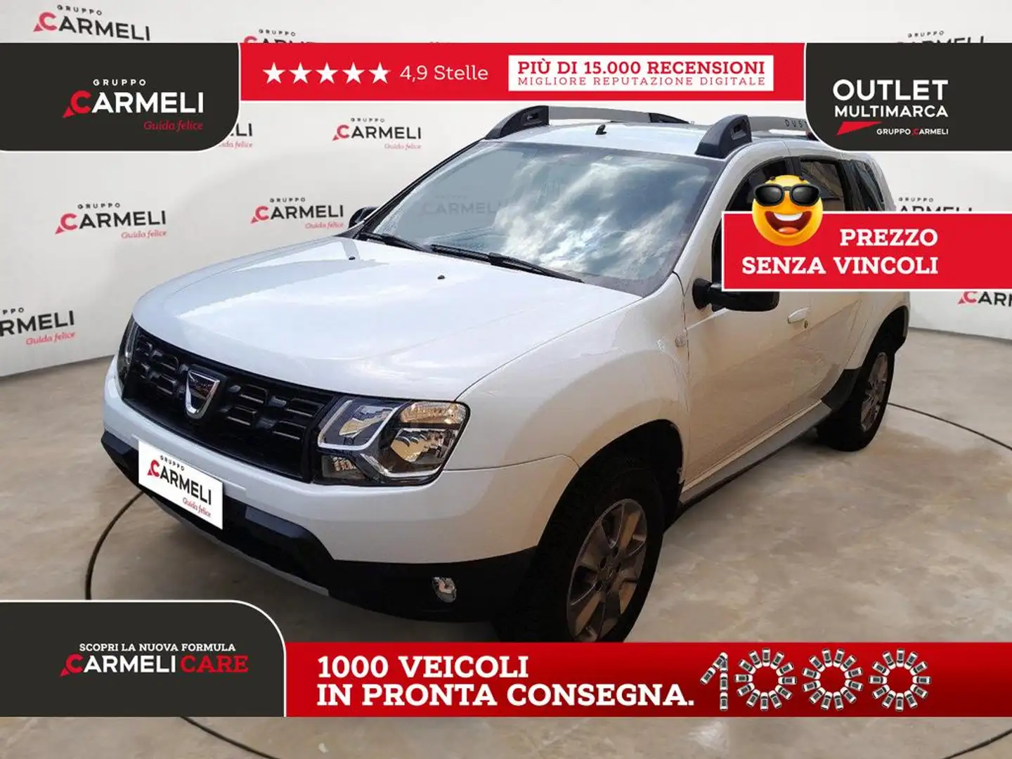 Dacia Duster 1.5 dci Laureate Family 4x2 s&s 110cv Blanc - 1