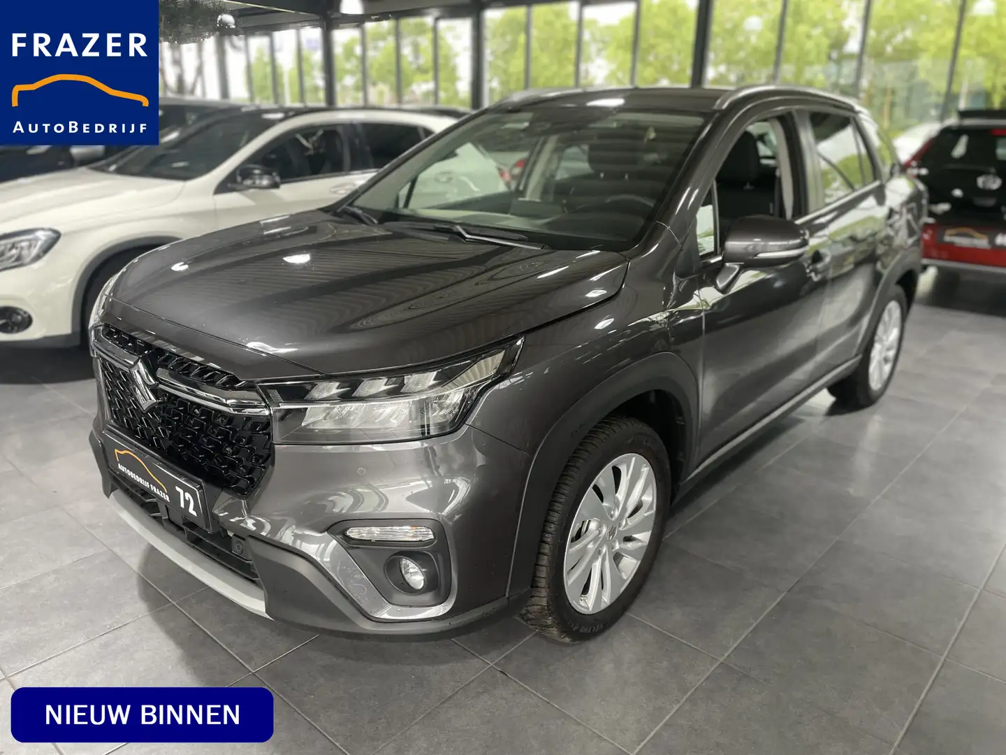 Suzuki S-Cross 1.4 Boosterjet Comfort Smart Hybrid RIJKLAAR Grijs - 1