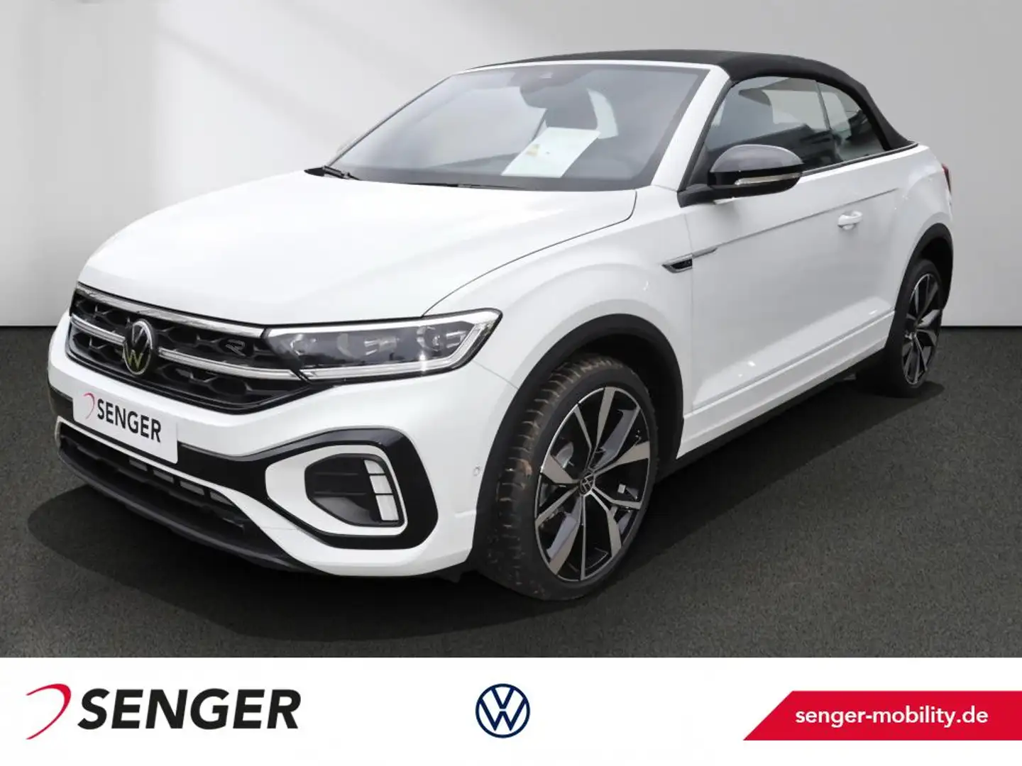 Volkswagen T-Roc Cabriolet R-Line 1.5 TSI Design-Paket Navi Weiß - 1