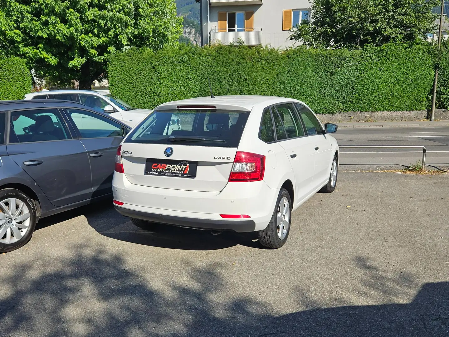 Skoda Rapid/Spaceback Weiß - 2
