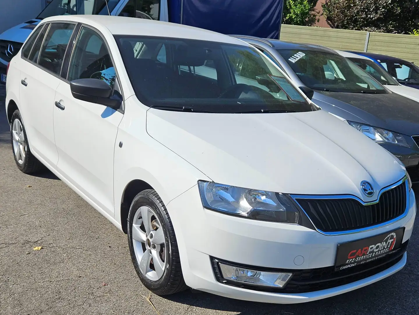 Skoda Rapid/Spaceback Weiß - 1