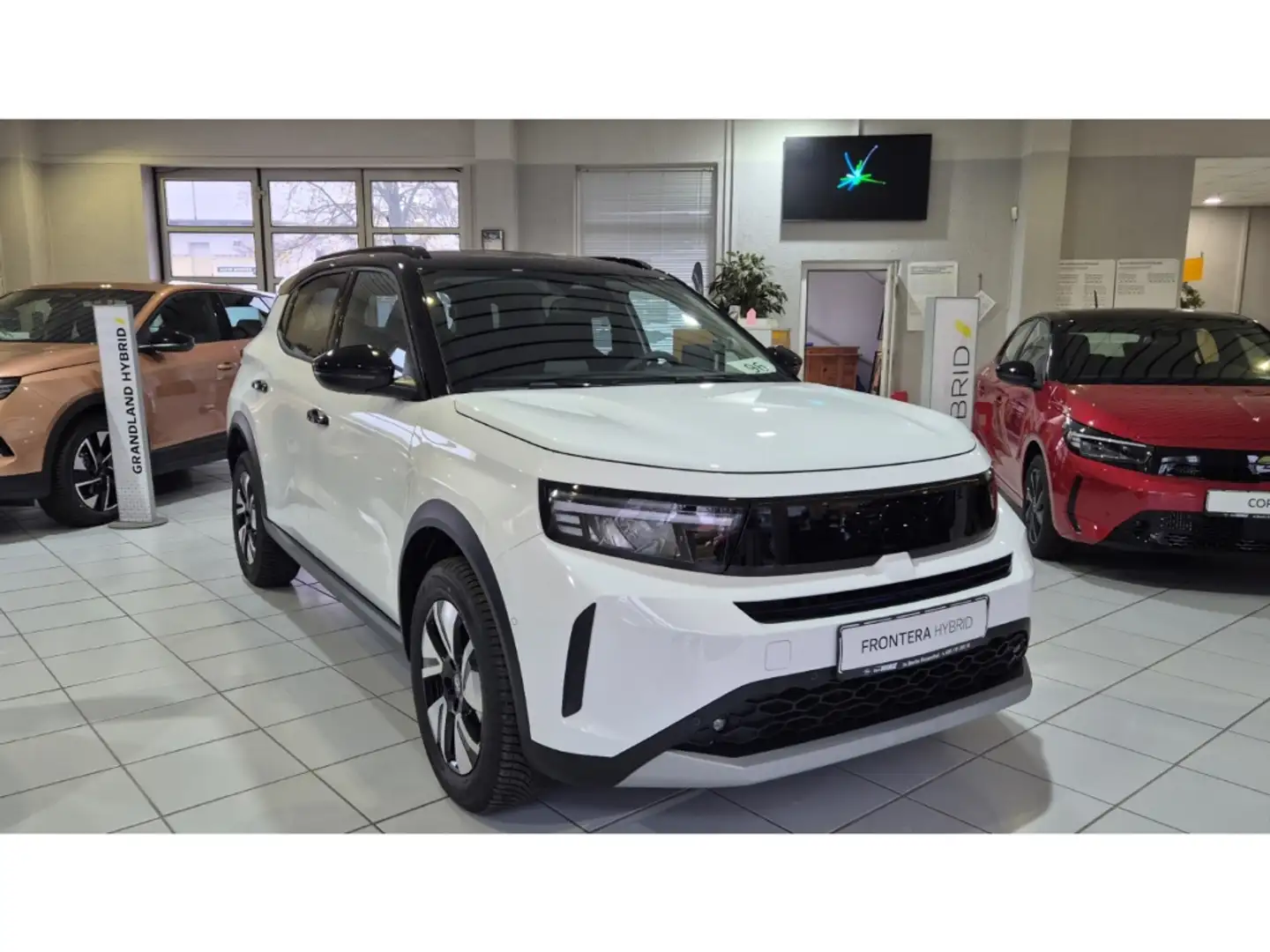 Opel Frontera GS 1.2 107 kW, Hybrid 7-Sitzer,Navi,Kamera,SHZG,TW Weiß - 2