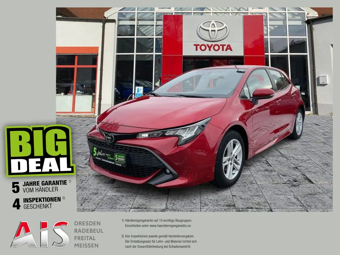 Toyota Corolla 1.2T Comfort Kamera, Sitzheizung Rouge - 1