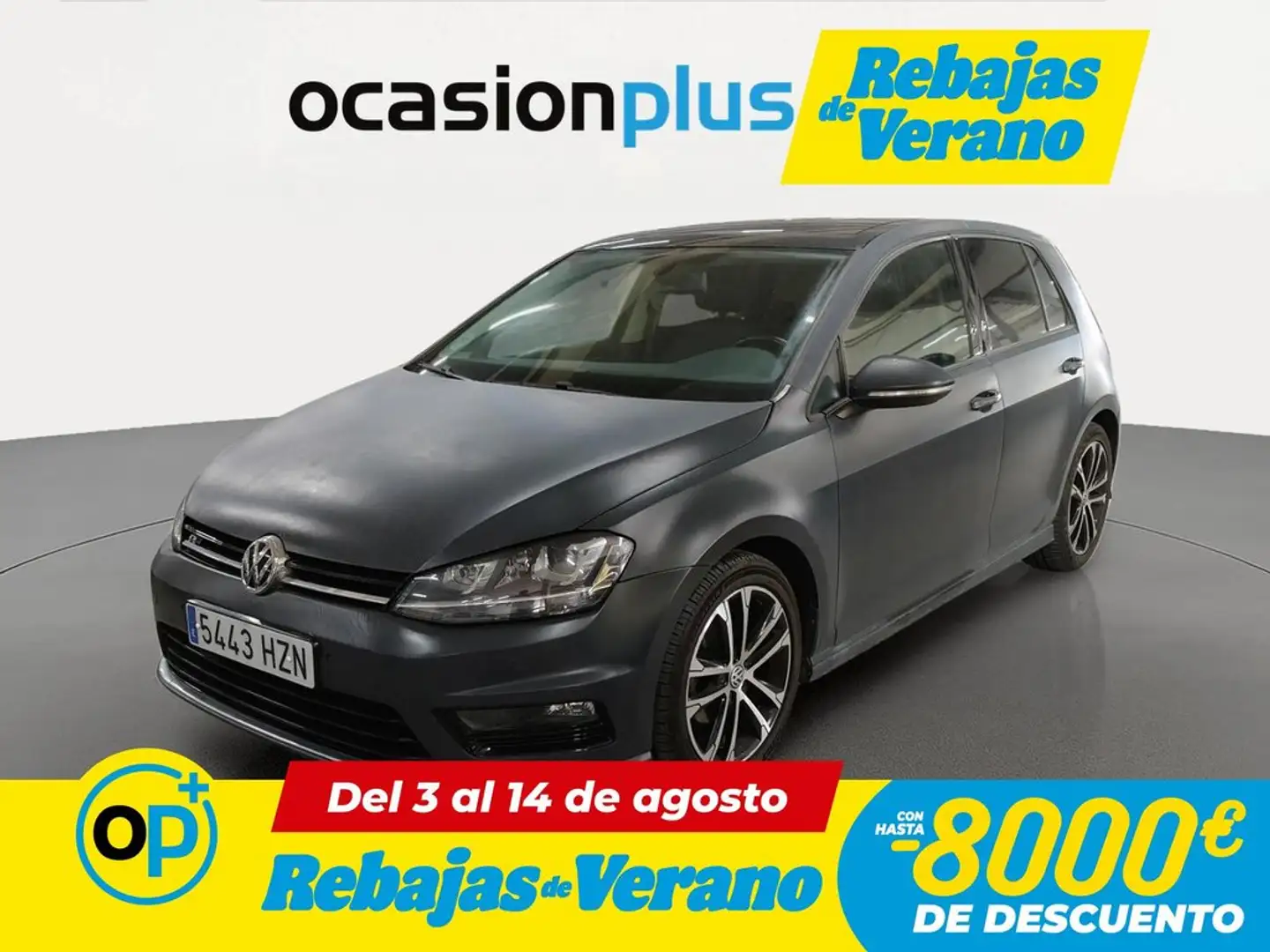 Volkswagen Golf 1.6TDI CR BMT Sport 105 Gris - 1