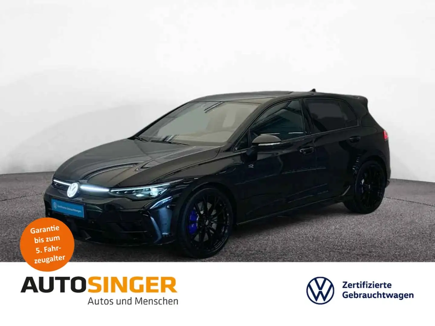 Volkswagen Golf R 4M *FACELIFT*AKRAPOVIC*ACC*DCC*NAVI*IQ-L* Negru - 1
