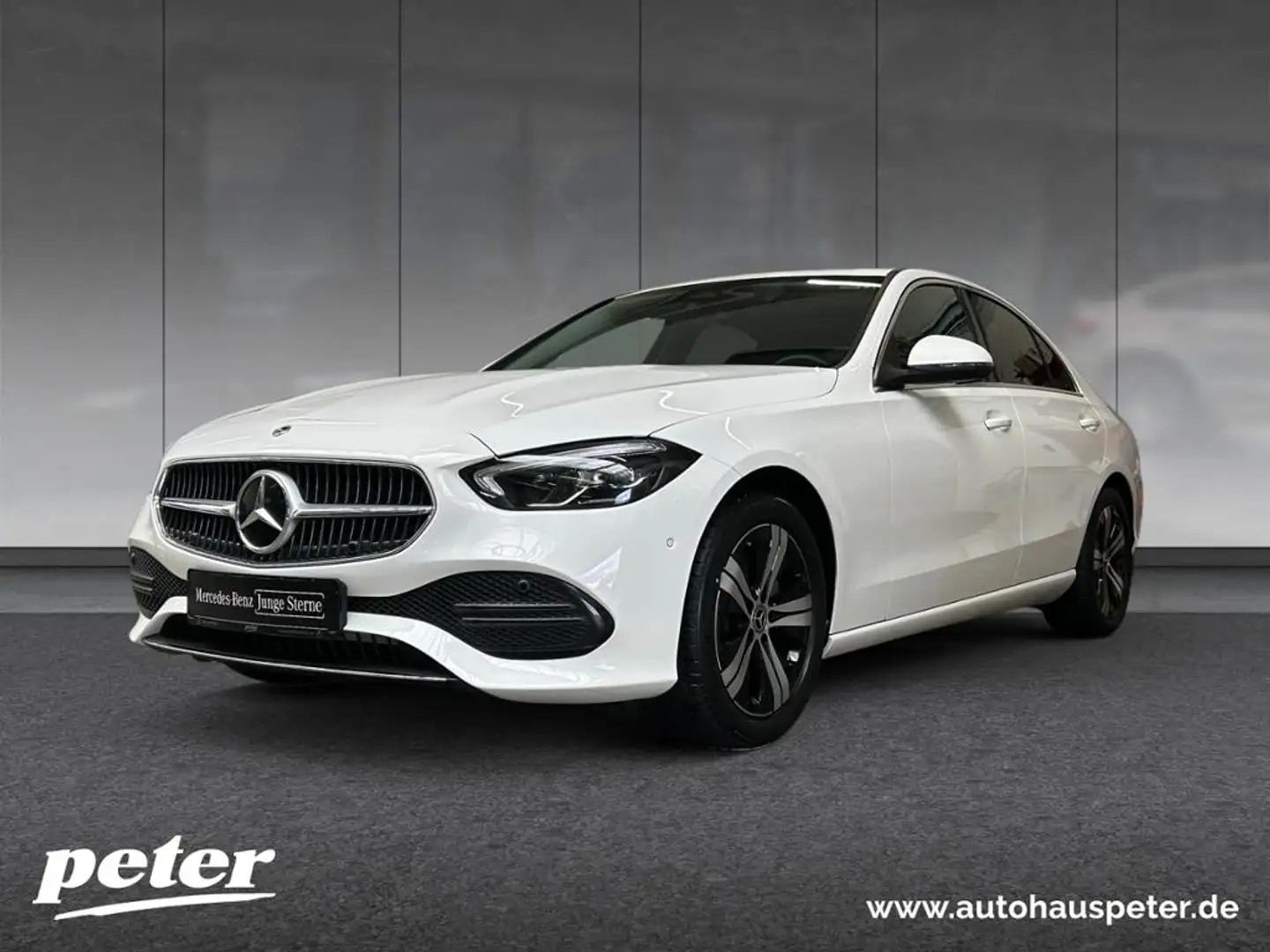 Mercedes-Benz C 180 Avantgarde Advanced, AHV Blanc - 1