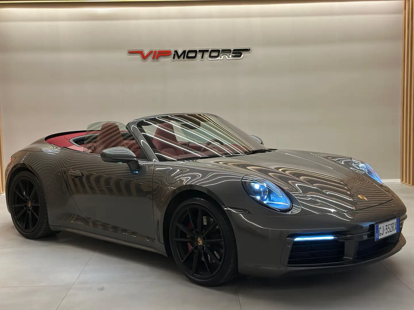 Porsche 992 911 CABRIO 3.0 CARRERA 4S STRAFULL REALE IN SEDE Grau - 2