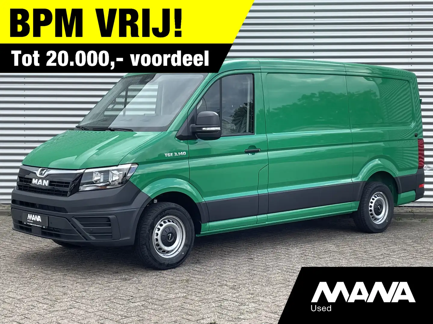 MAN TGE 35 2.0 3.140 140PK L3H2 FACELIFT Automaat Car-Play Vert - 1
