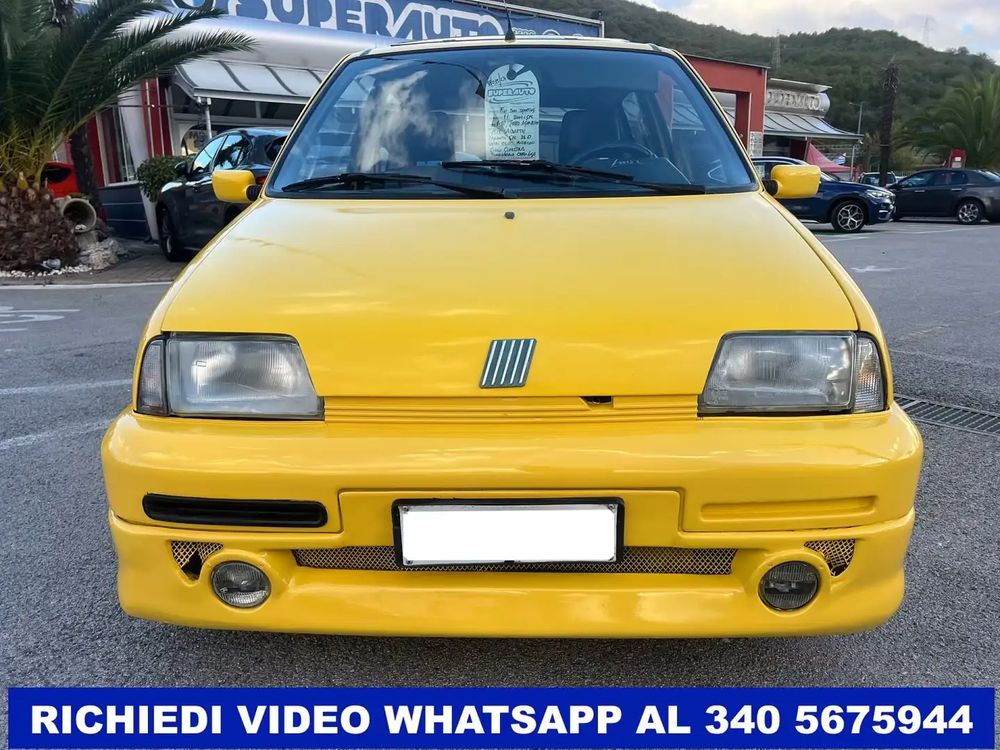 Fiat Cinquecento 1.1i cat Sporting ALLESTIMENTO ABARTH Amarillo - 2