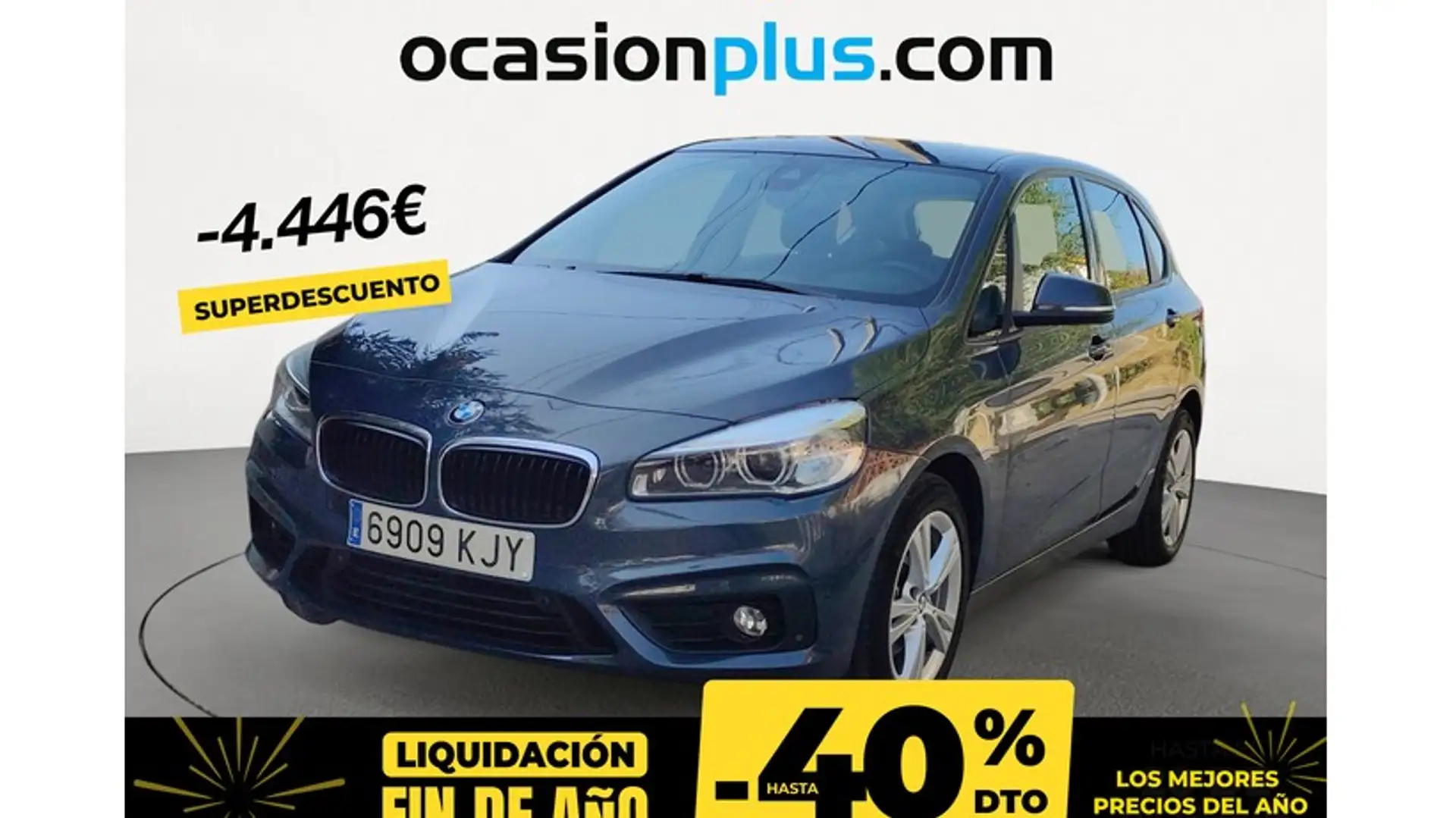 BMW 220 220dA Active Tourer Gris - 1