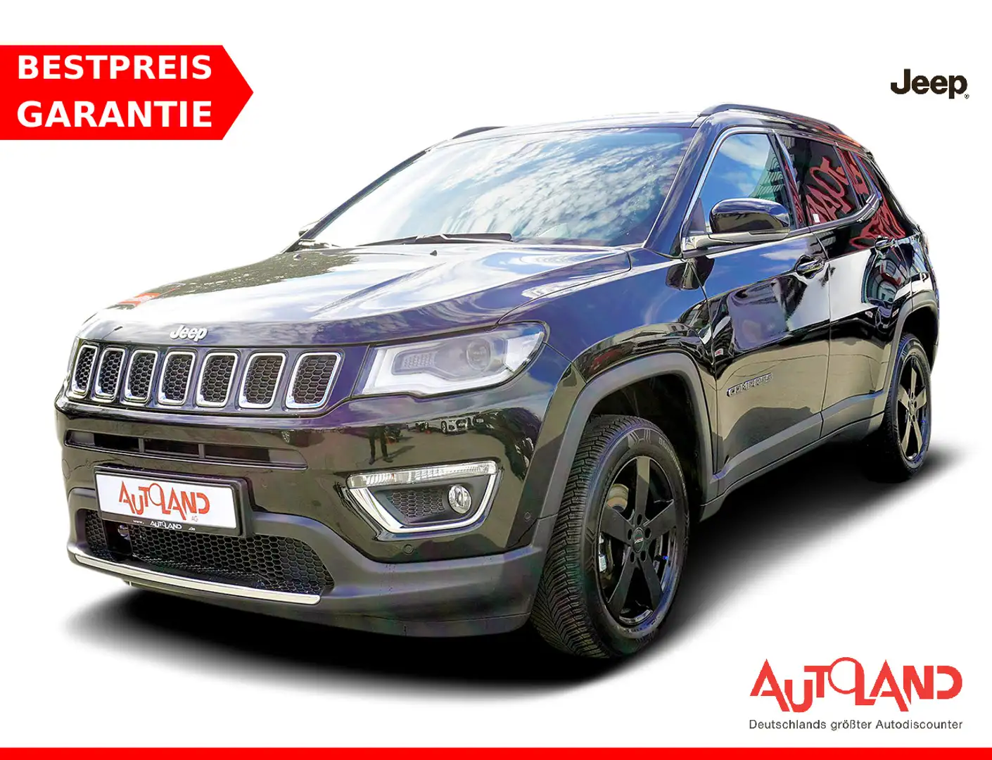 Jeep Compass 1.4 Limited 4WD Navi Panorama Kamera DAB Noir - 1
