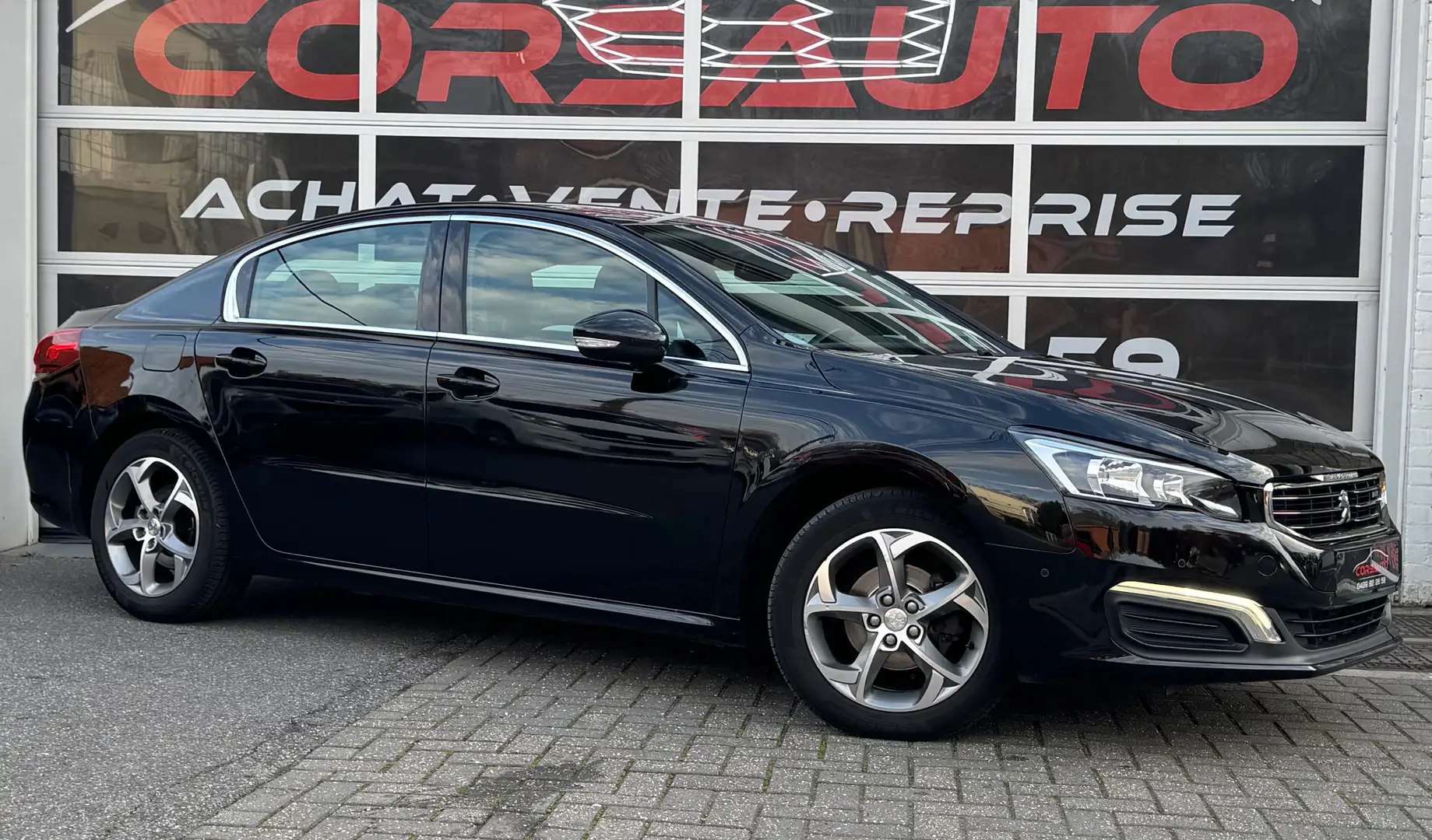 Peugeot 508 508 1.6 BlueHDi Allure S NAVI CUIR CRUISE DETEC JA Noir - 2