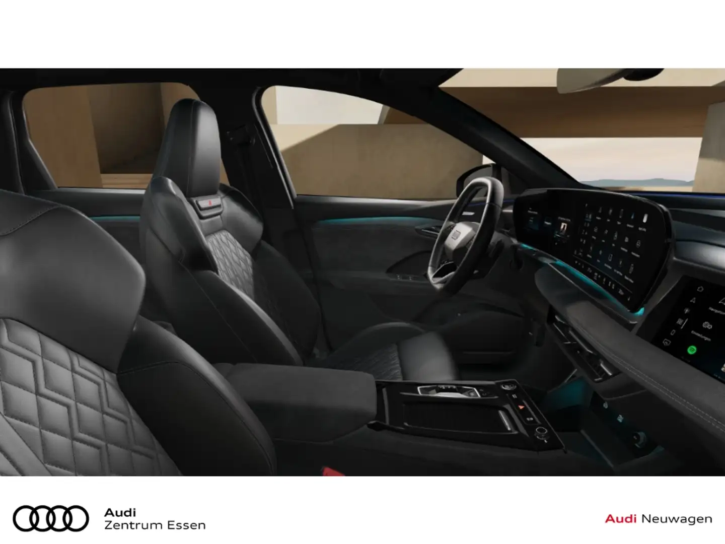 Audi Q6 e-tron SUV E-TRON PERFORMANCE S LINE TECH PRO HuD PANO Чёрный - 2