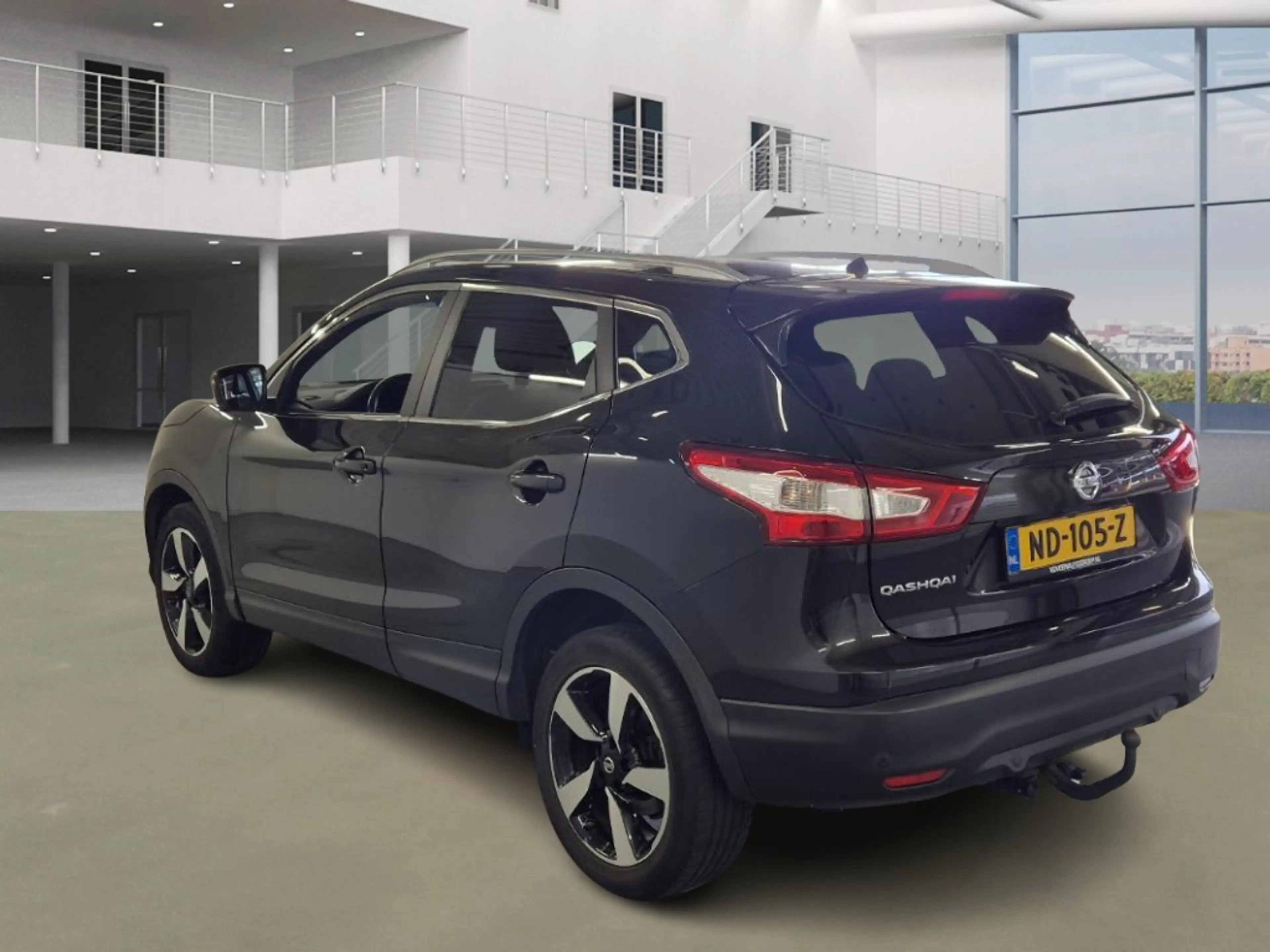 Nissan Qashqai 1.2 N-Vision|AUT|360•|PANO|HALFLEDER|STOELVERW|NAV — photo 4