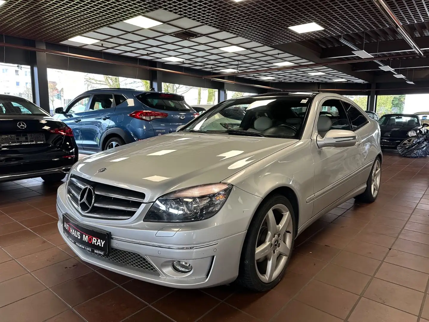 Mercedes-Benz CLC V6, Panorama, Leder, Navi., Bi-Xenon Zilver - 1