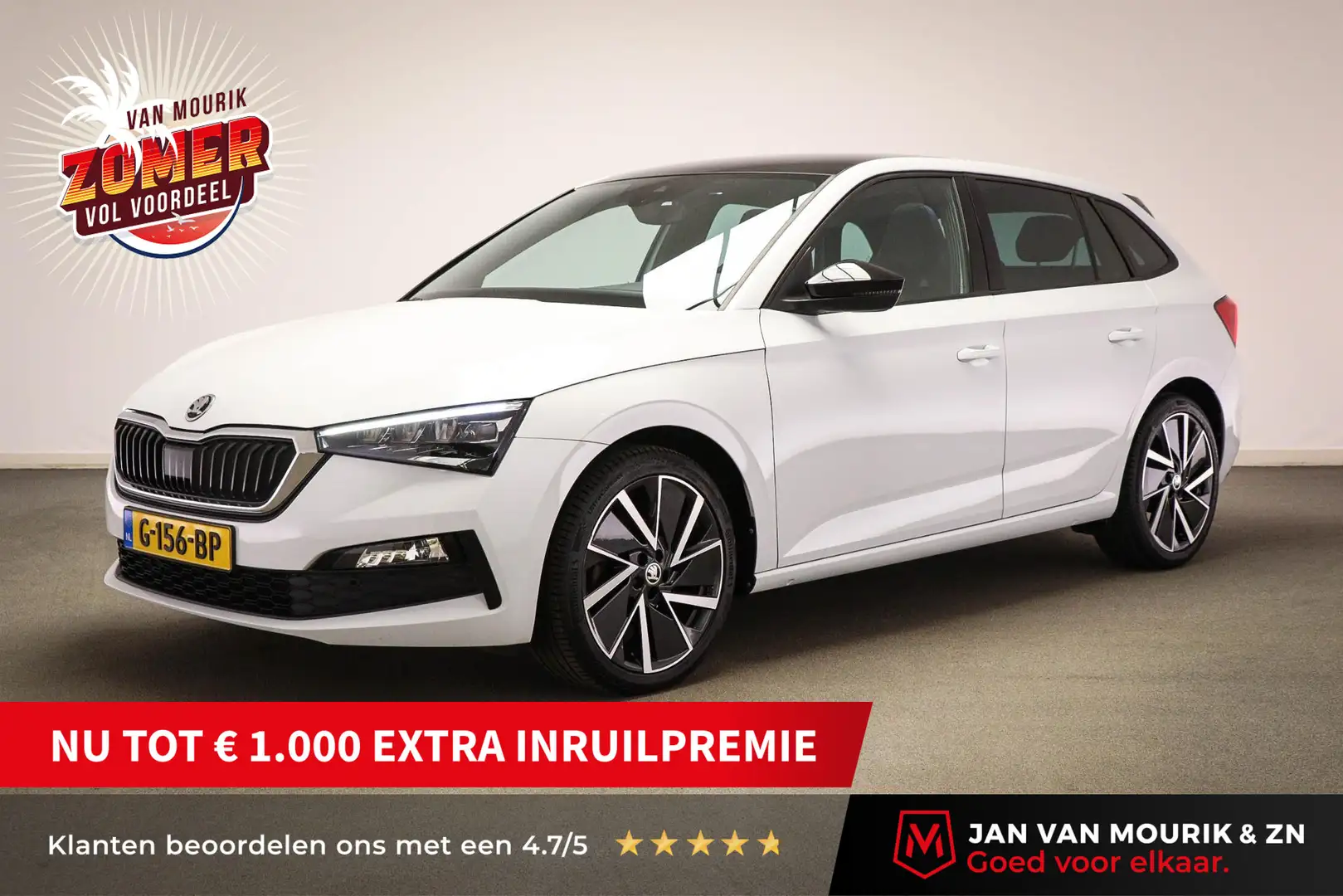 Skoda Scala 1.5 TSI Sport Business | AUTOMAAT Blanco - 1