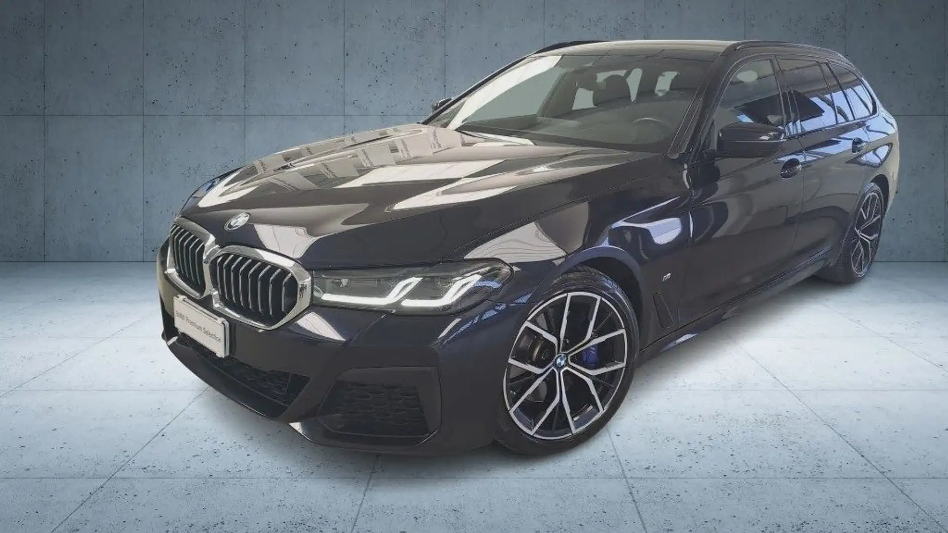 BMW 520 d 48V xDrive Touring Msport Aut. Nero - 1