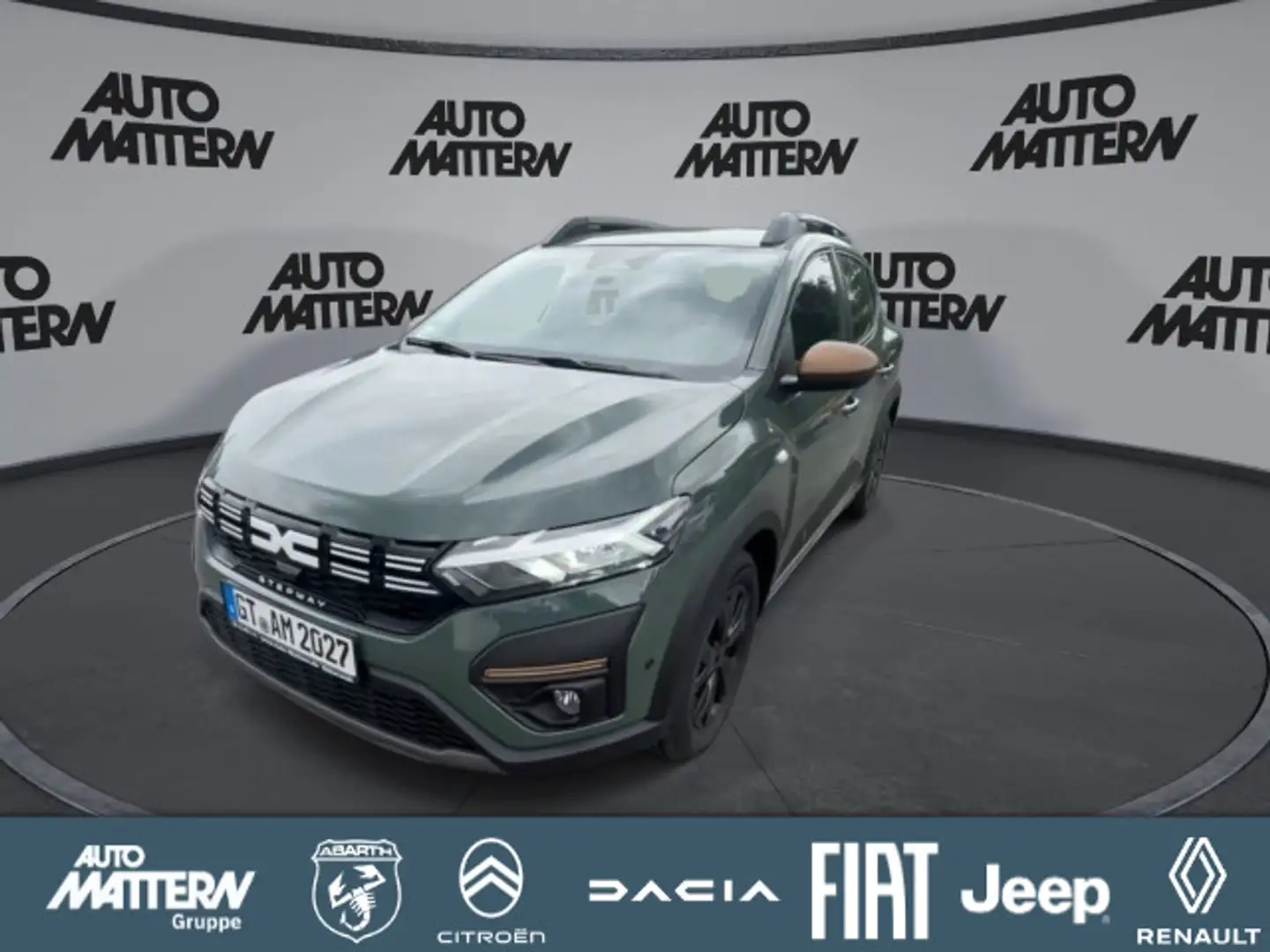Dacia Sandero TCe 110 Stepway Extreme Kamera SHZ Carpl Grün - 1