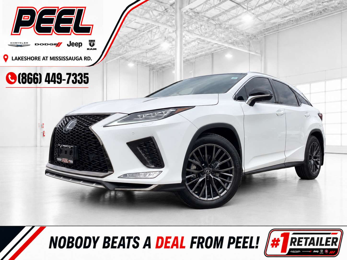 White 2021 Lexus RX SUV / Crossover All-Wheel Drive 8-Speed Automatic