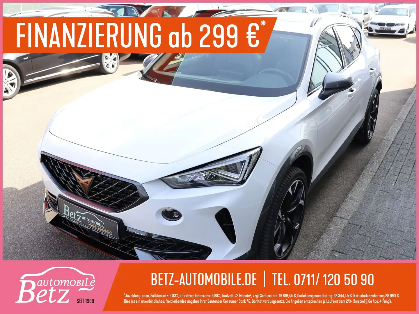 CUPRA Formentor LED ACC PDC RFK LED Pano Virtual Bianco - 1