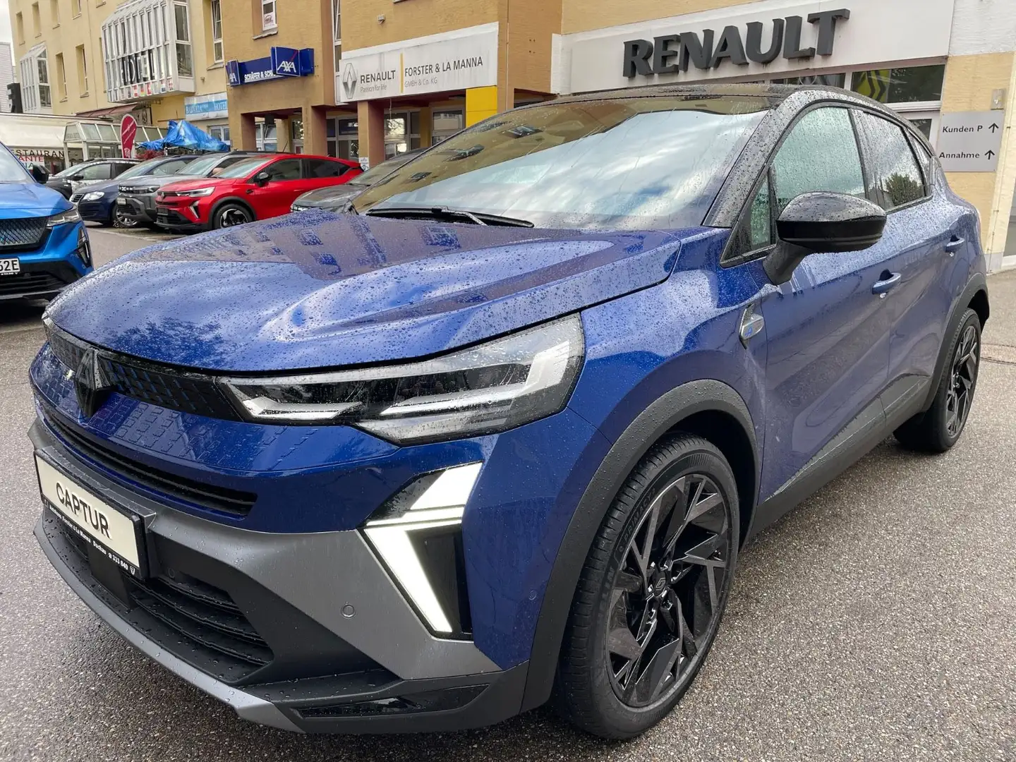 Renault Captur Mild Hybrid 160 EDC Esprit Alpine Bleu - 1