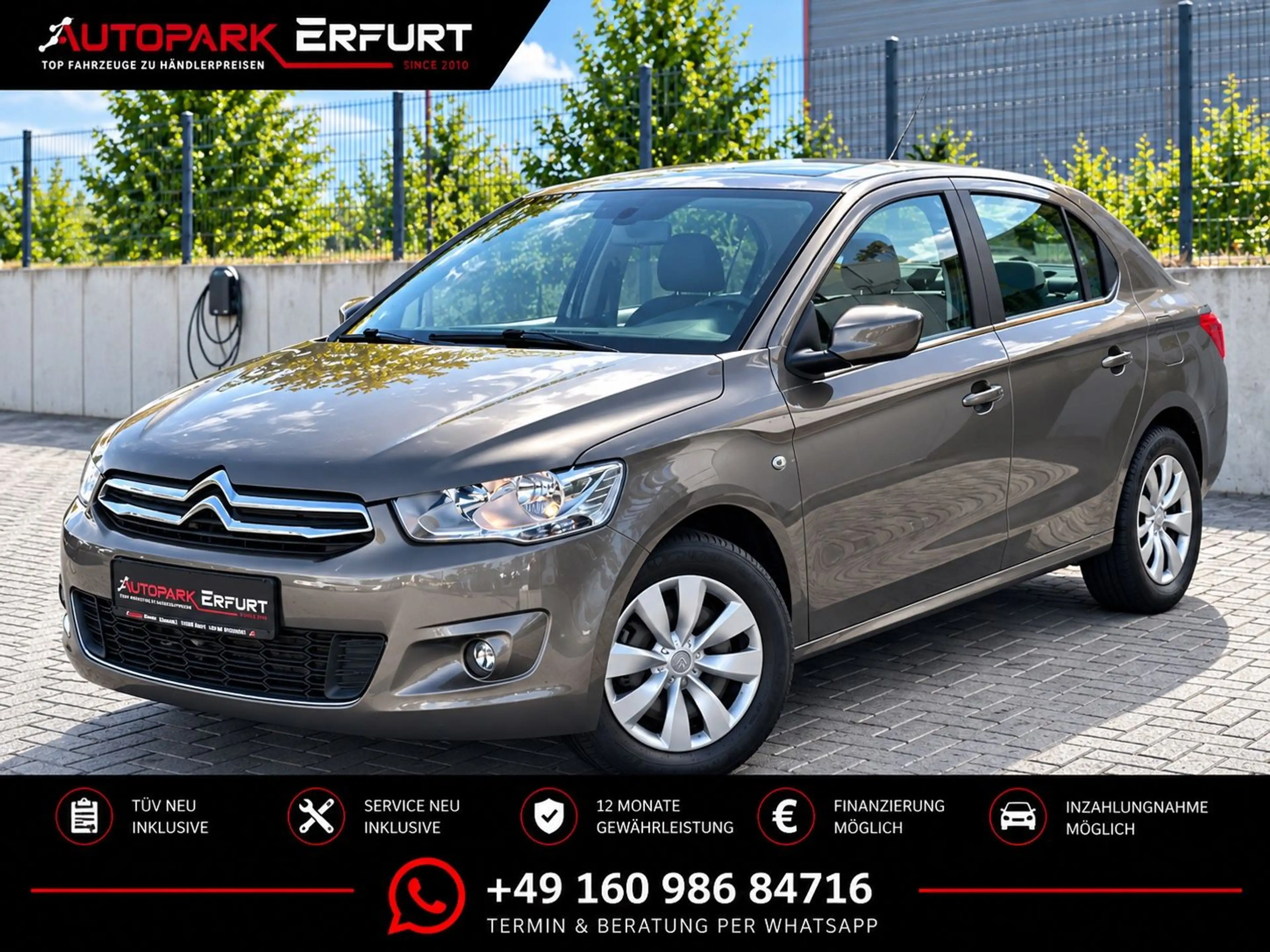 Citroen C-Elysée Selection*Klima*Temp*StzH*TÜV+SERV+GARA