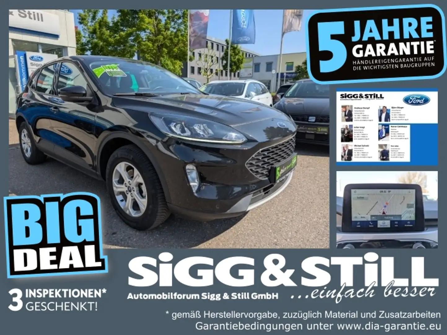 Ford Kuga 2.5 PHEV Cool&Connect AHK*NAV*KLIMAAUT*SHZ Nero - 1