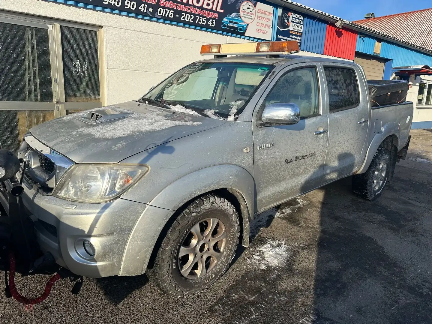 Toyota Hilux Double Cab 3.0 Sol 4x4 Argent - 1
