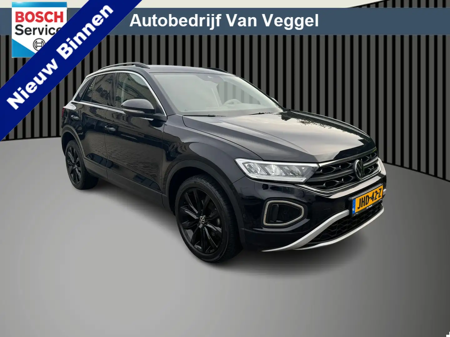 Volkswagen T-Roc 1.5 TSI Style navi, camera, pdc, sportvelgen Noir - 1