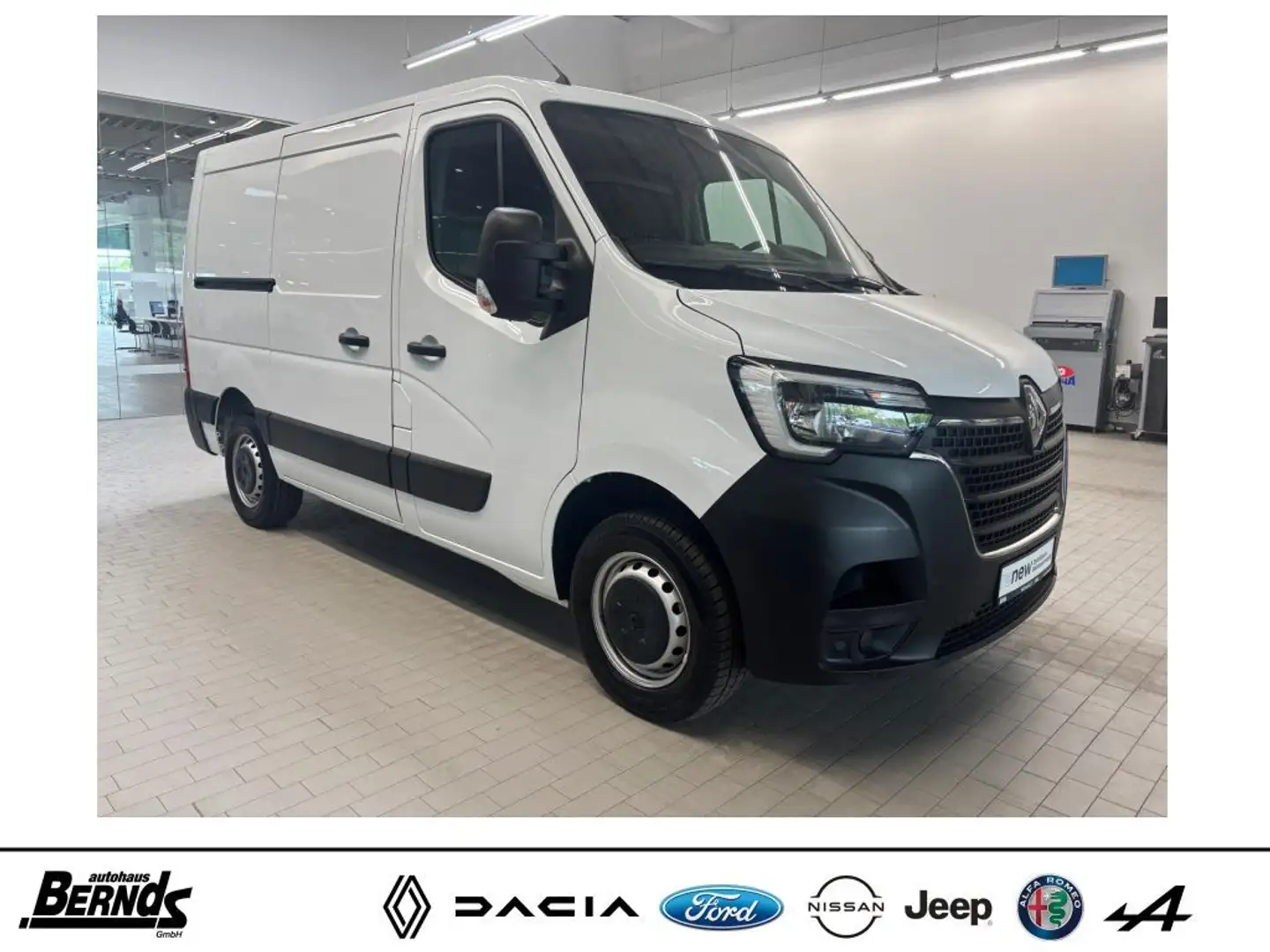 Renault Master Blue dCi 135 L1H1 KLANG + KLIMA EINPARKHILFE NAVI. Blanc - 2