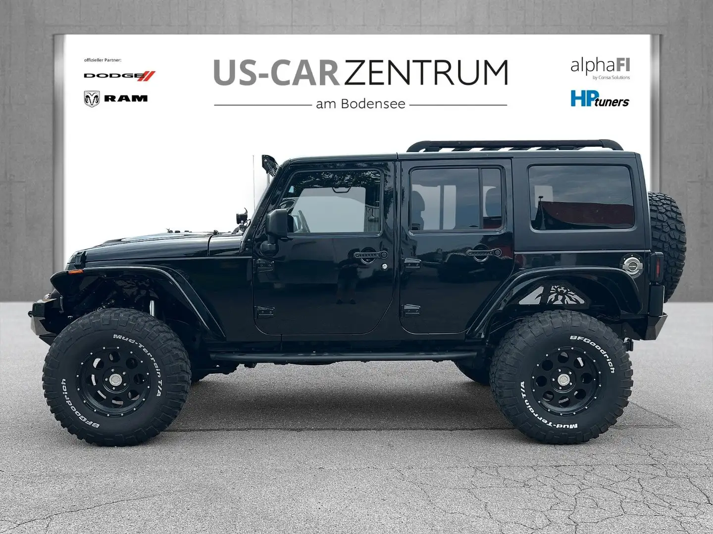 Jeep Wrangler Unlimited *OFFROAD MONSTER*UNIKAT Schwarz - 2