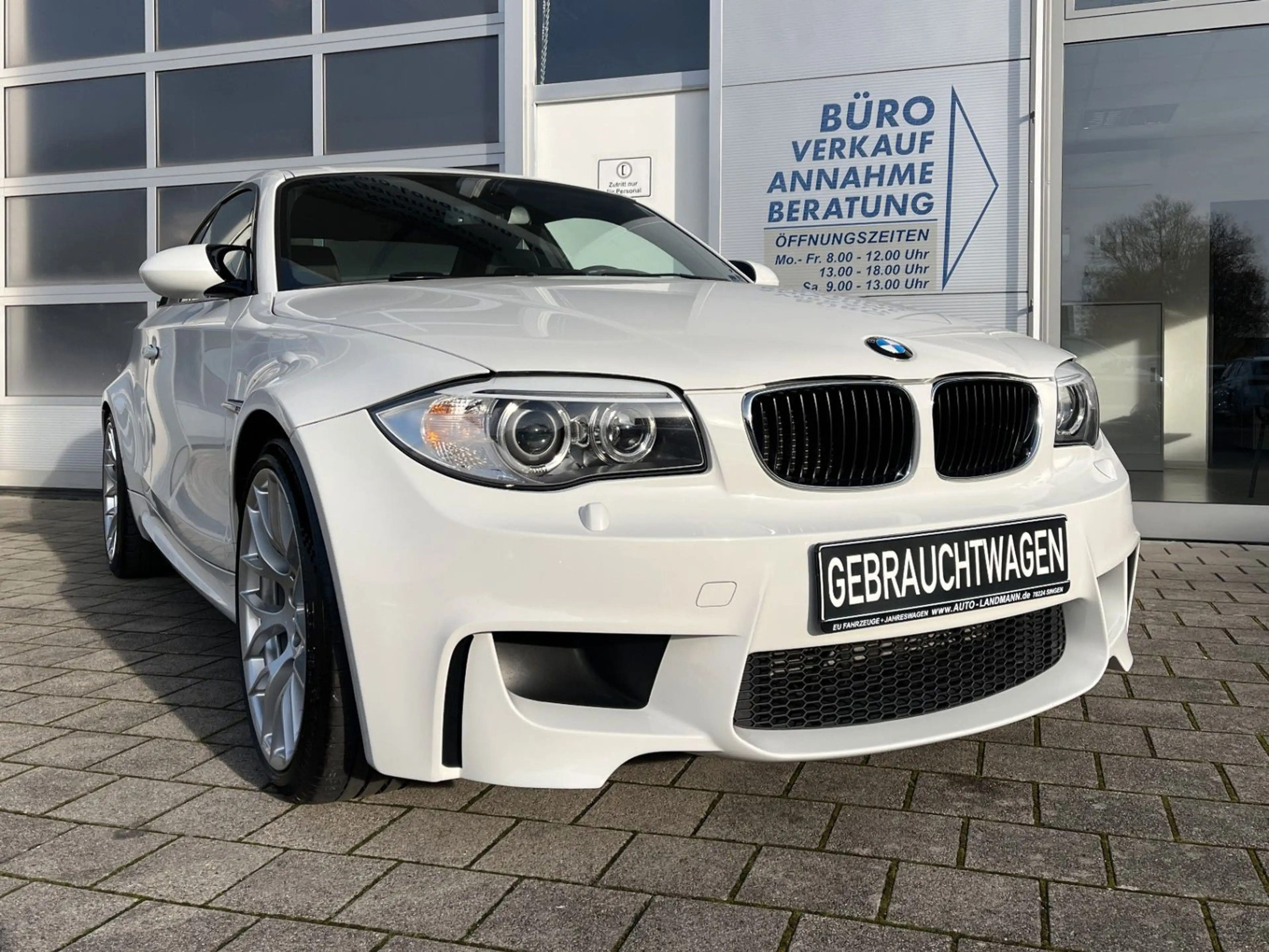 BMW 1er M Coupé SCHALTER BMW-SCHECKH HISTORIE DE-FZG
