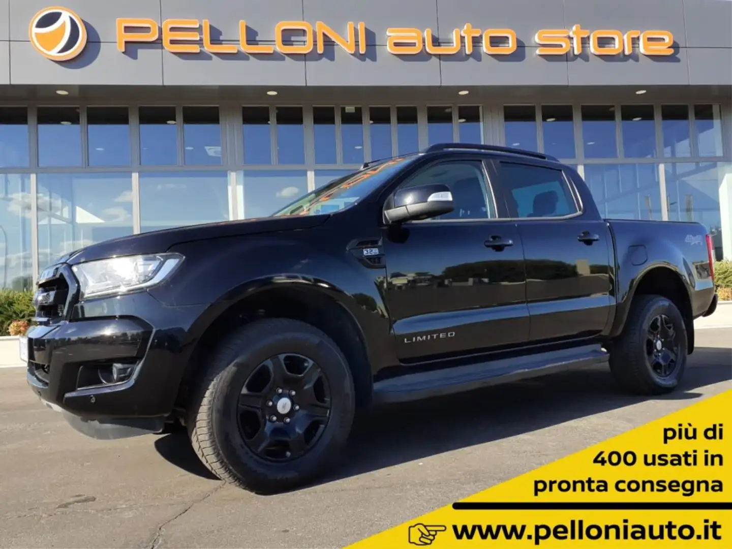Ford Ranger 32 TDCi 200 1PROP AUTOM Limited Black Editon +IVA Nero - 1