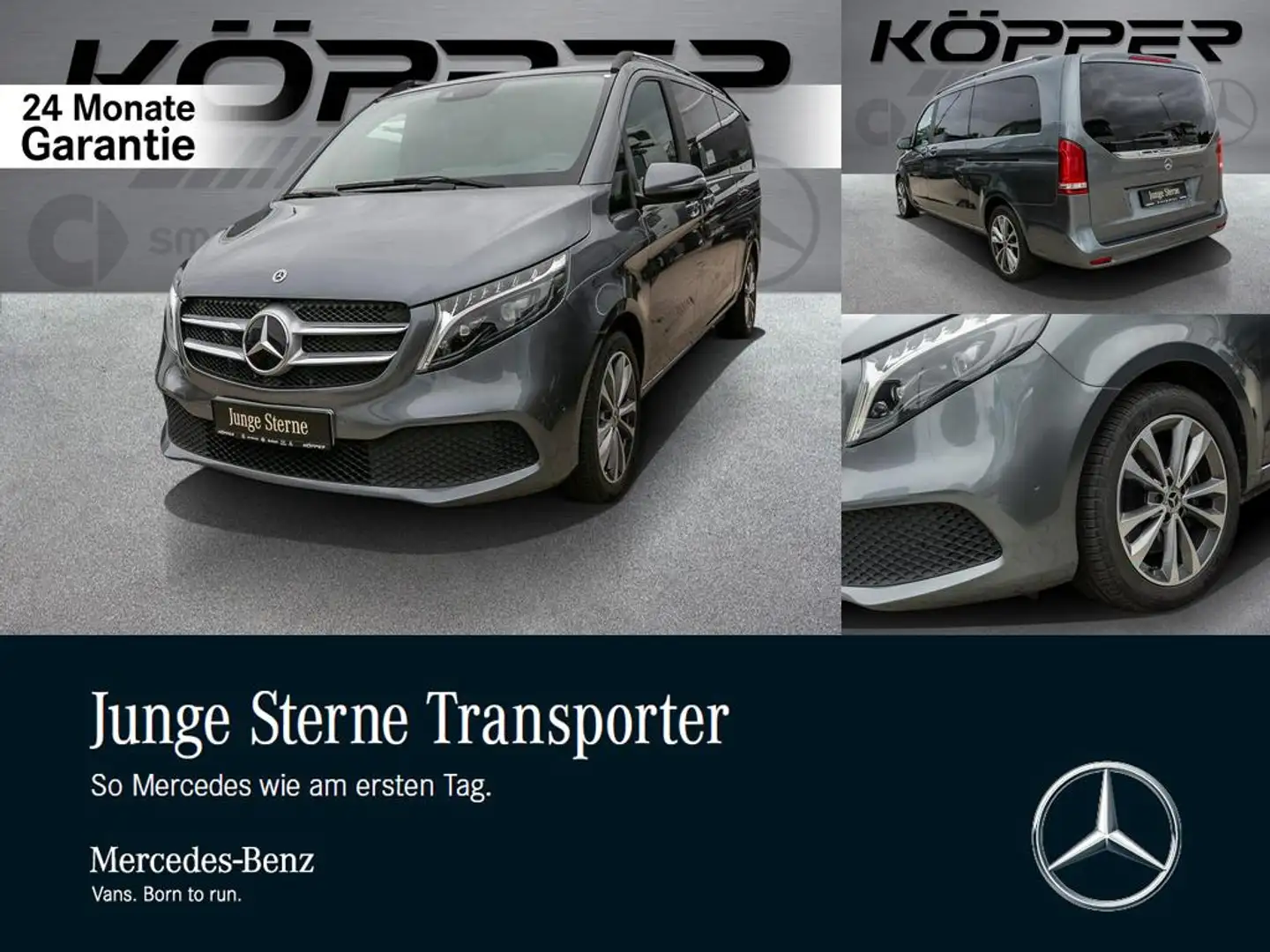 Mercedes-Benz V 250 d EDITION Extralang Kamera Distronic LED Grau - 1