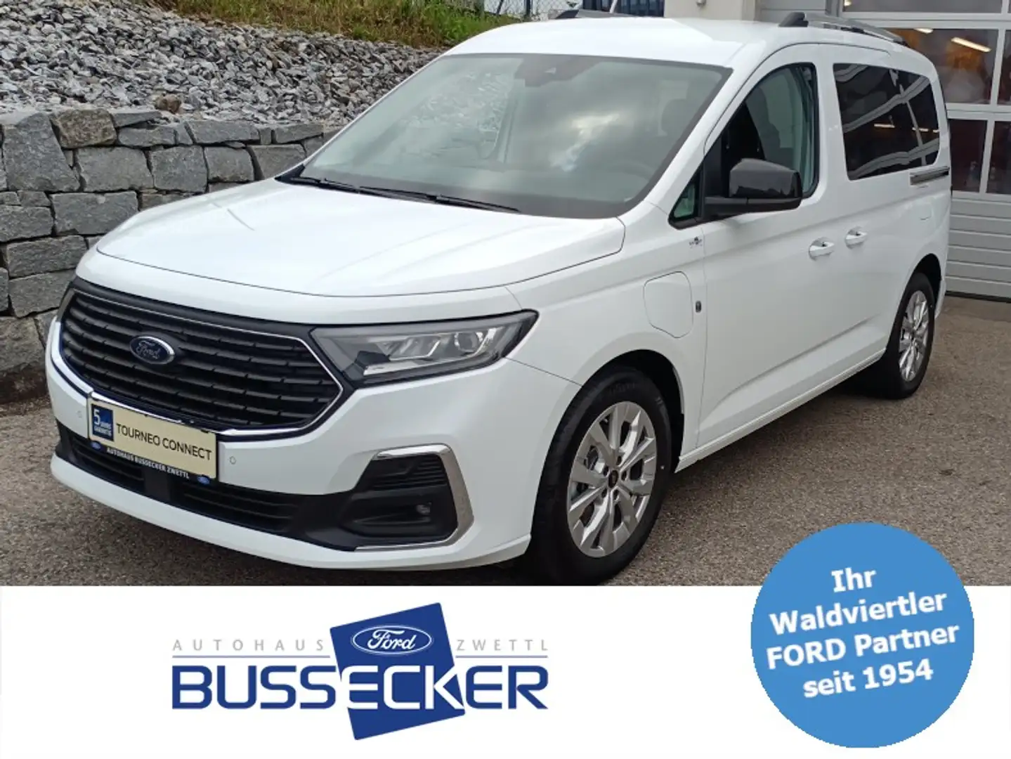 Ford Tourneo Connect 1,5 EcoBoost PHEV L1 Titanium Weiß - 1