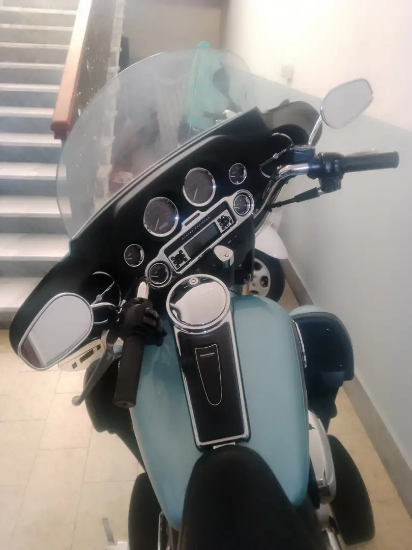 Harley-Davidson Electra Glide Azul - 1