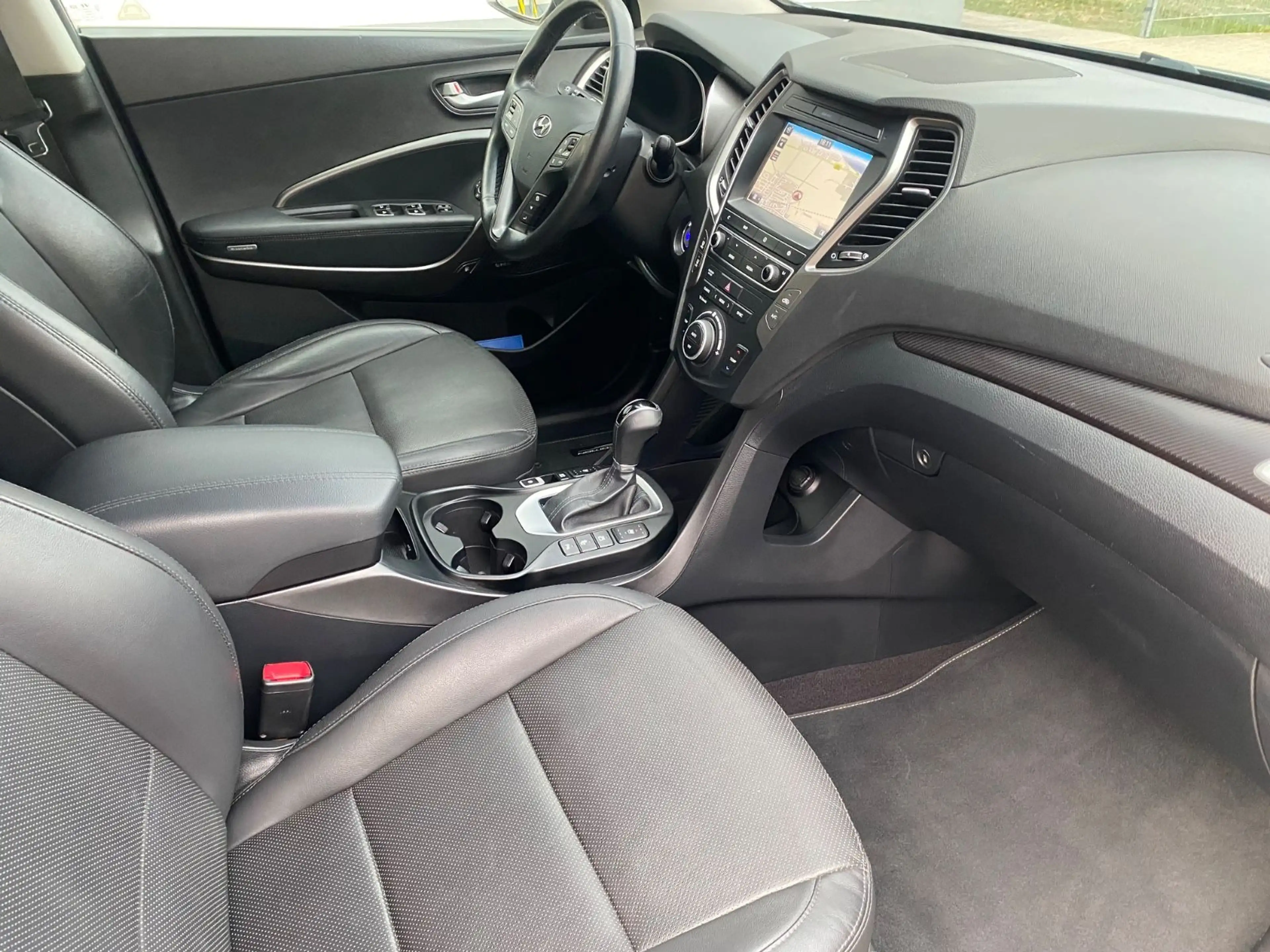 Hyundai SANTA FE blue Premium 4WD. Navi, Kamera, Xenon. — photo 10