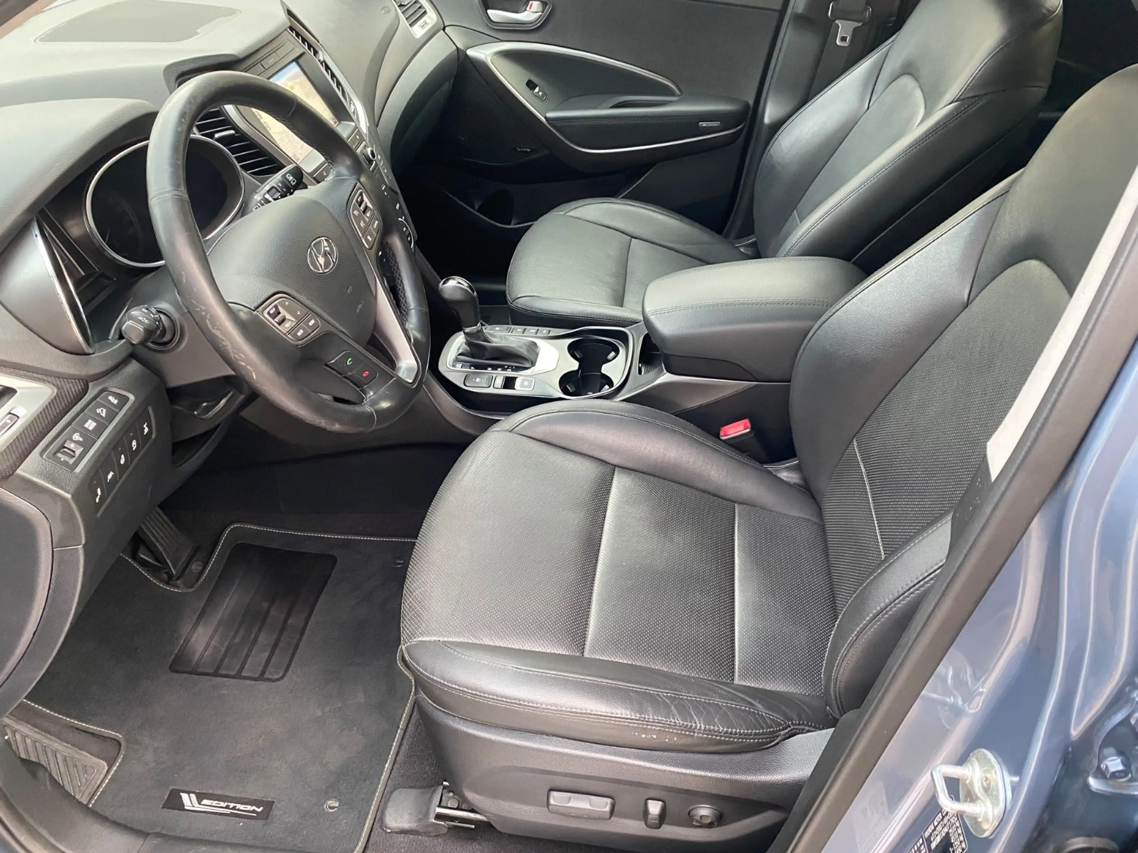 Hyundai SANTA FE blue Premium 4WD. Navi, Kamera, Xenon. — photo 9