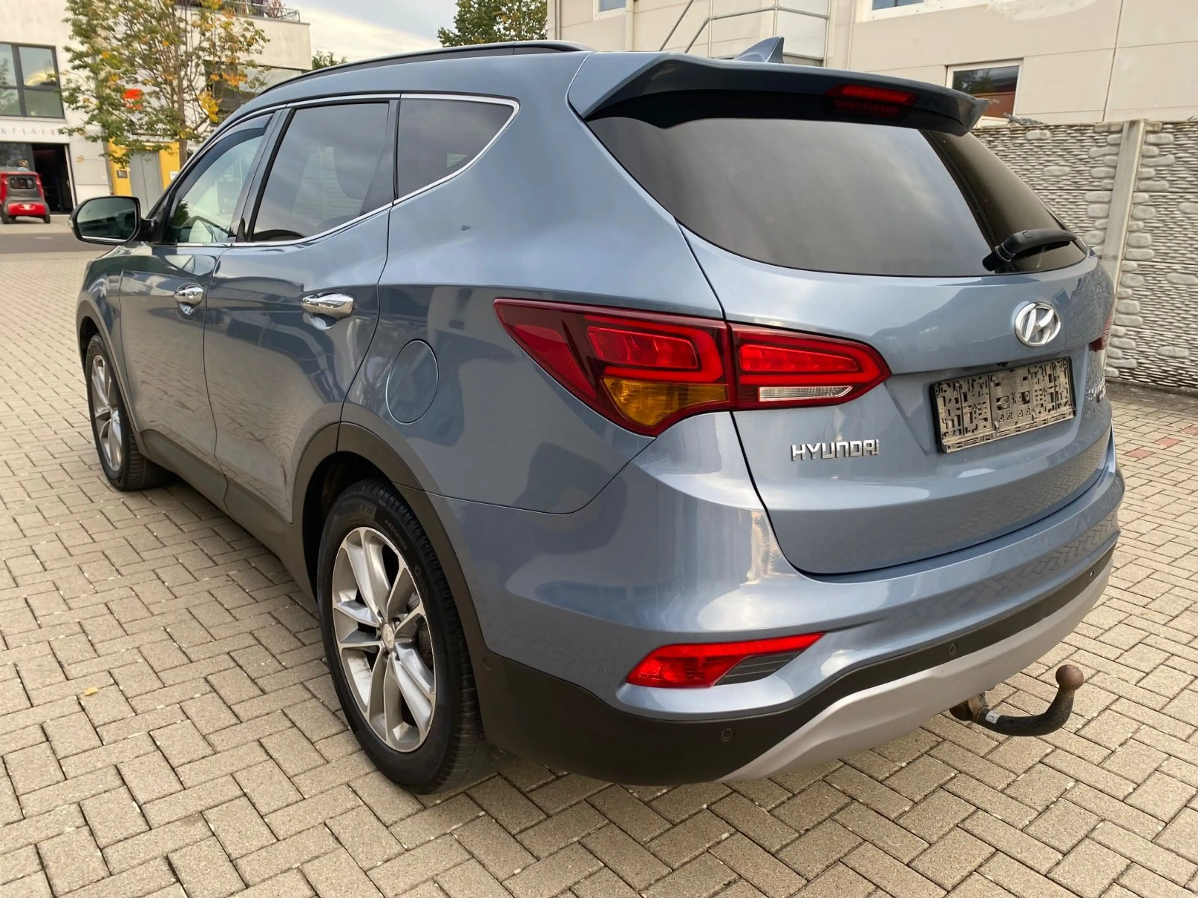 Hyundai SANTA FE blue Premium 4WD. Navi, Kamera, Xenon. — photo 5