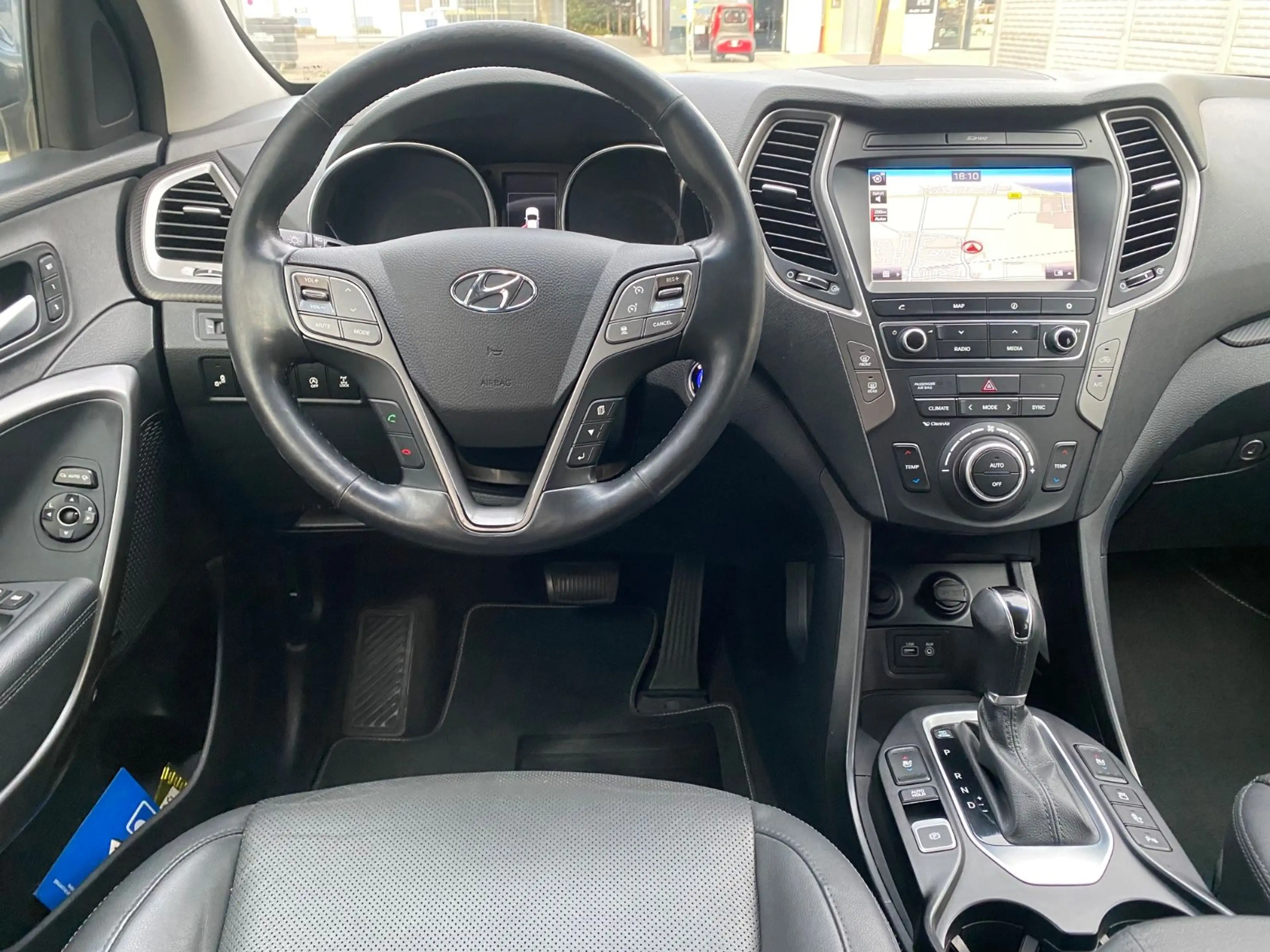 Hyundai SANTA FE blue Premium 4WD. Navi, Kamera, Xenon. — photo 7
