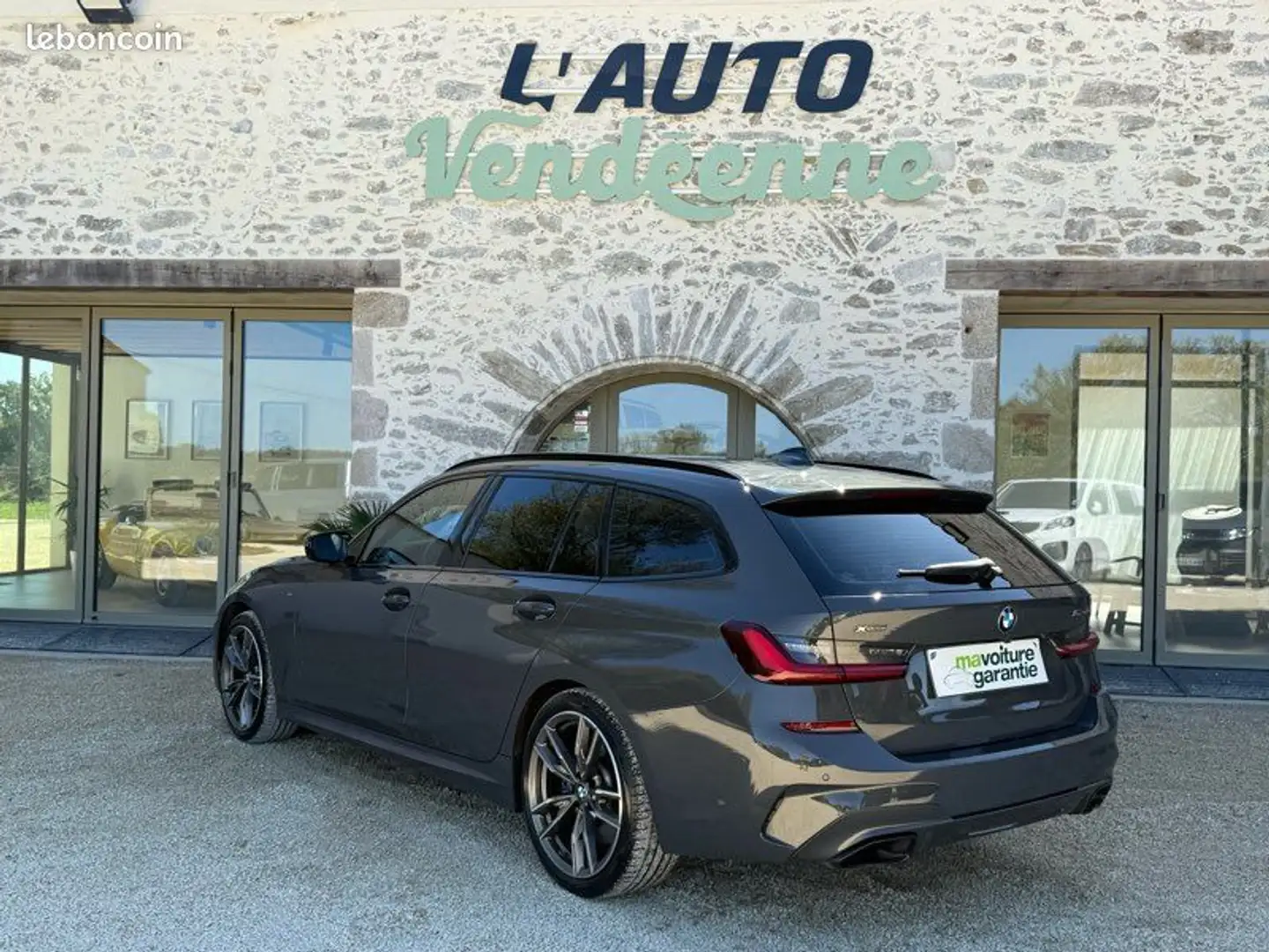 BMW 340 SÉRIE TOURING G21 M340d XDrive 340 ch M Sport BVA8 Suivi 1ere main française Gris - 2