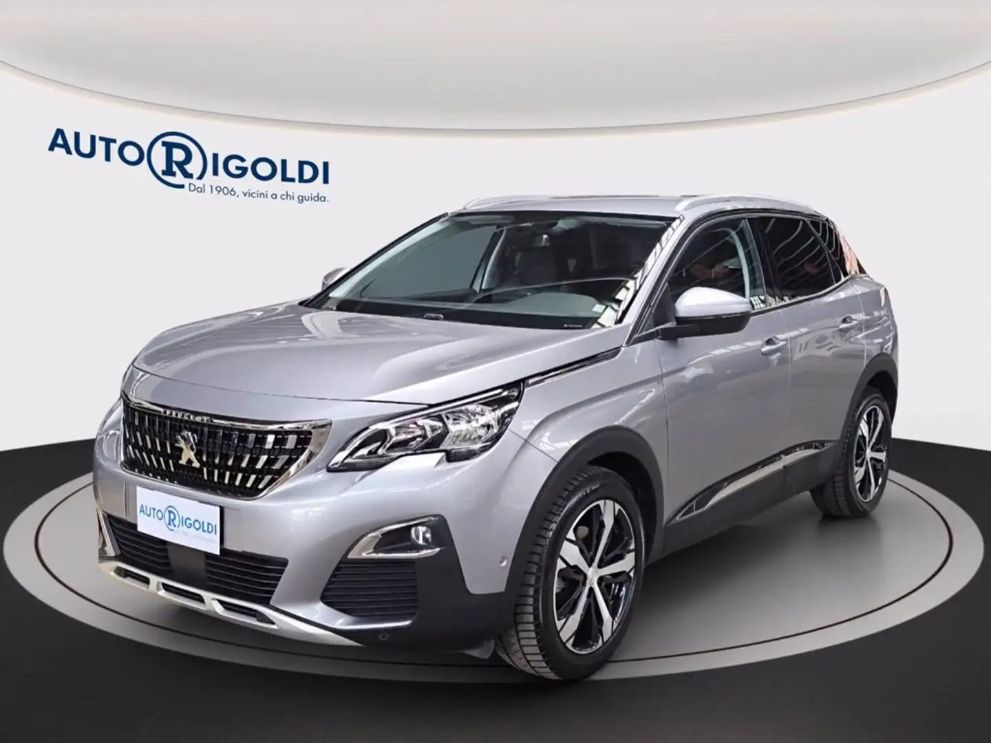 Peugeot 3008 1.5 bluehdi allure pack s&s 130cv Grigio - 1